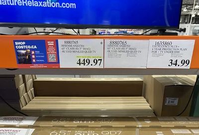 Costco: Hisense QD7SV Mini-LED QLED 4K Smart TV - $449.97 (North Oshawa)