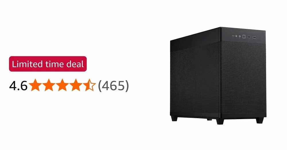 Amazon.ca: ASUS Prime AP201 Micro ATX PC Case - $90 - $98 Amazon.ca: ASUS Prime AP201 Micro ATX PC Case - $90 - $98