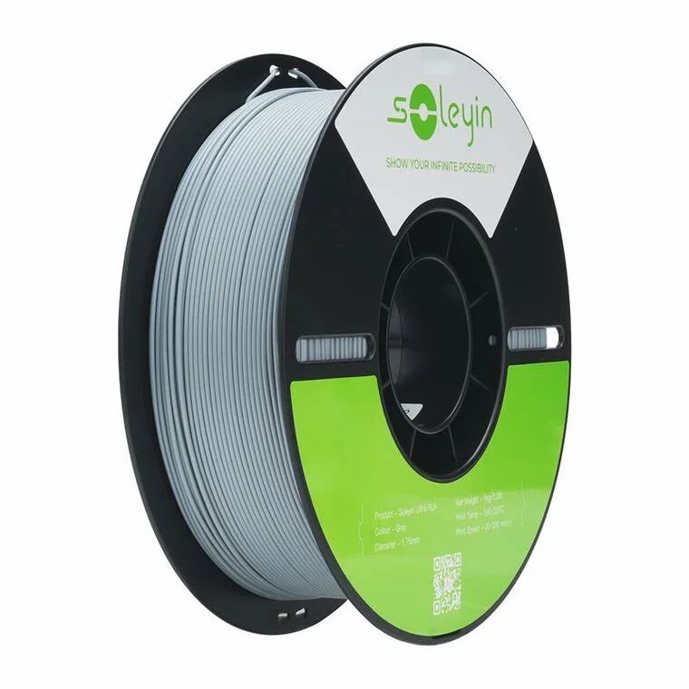 Soleyin Filament 1.75, Black, White, Gray. 9.90$ 1kg