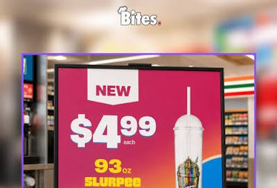 7-Eleven: 60th Slurpee 93 oz cup @ $4.99 (first fill included) & refills @ $2.50