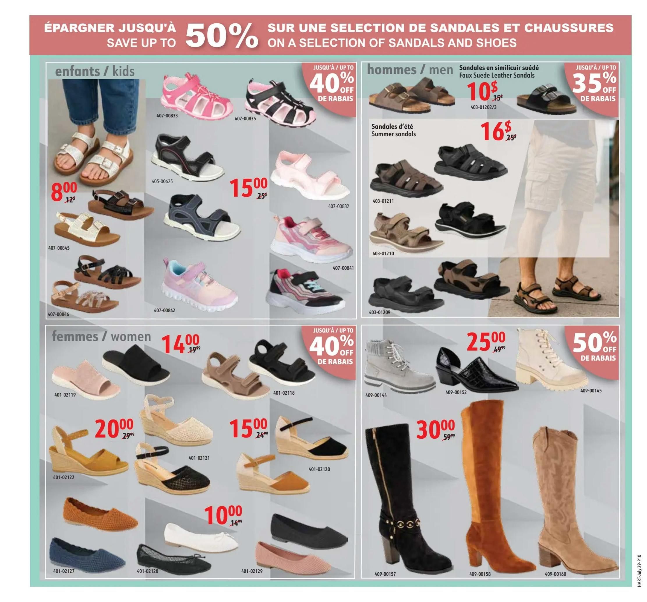 Hart Stores Flyer July 29 to August 11