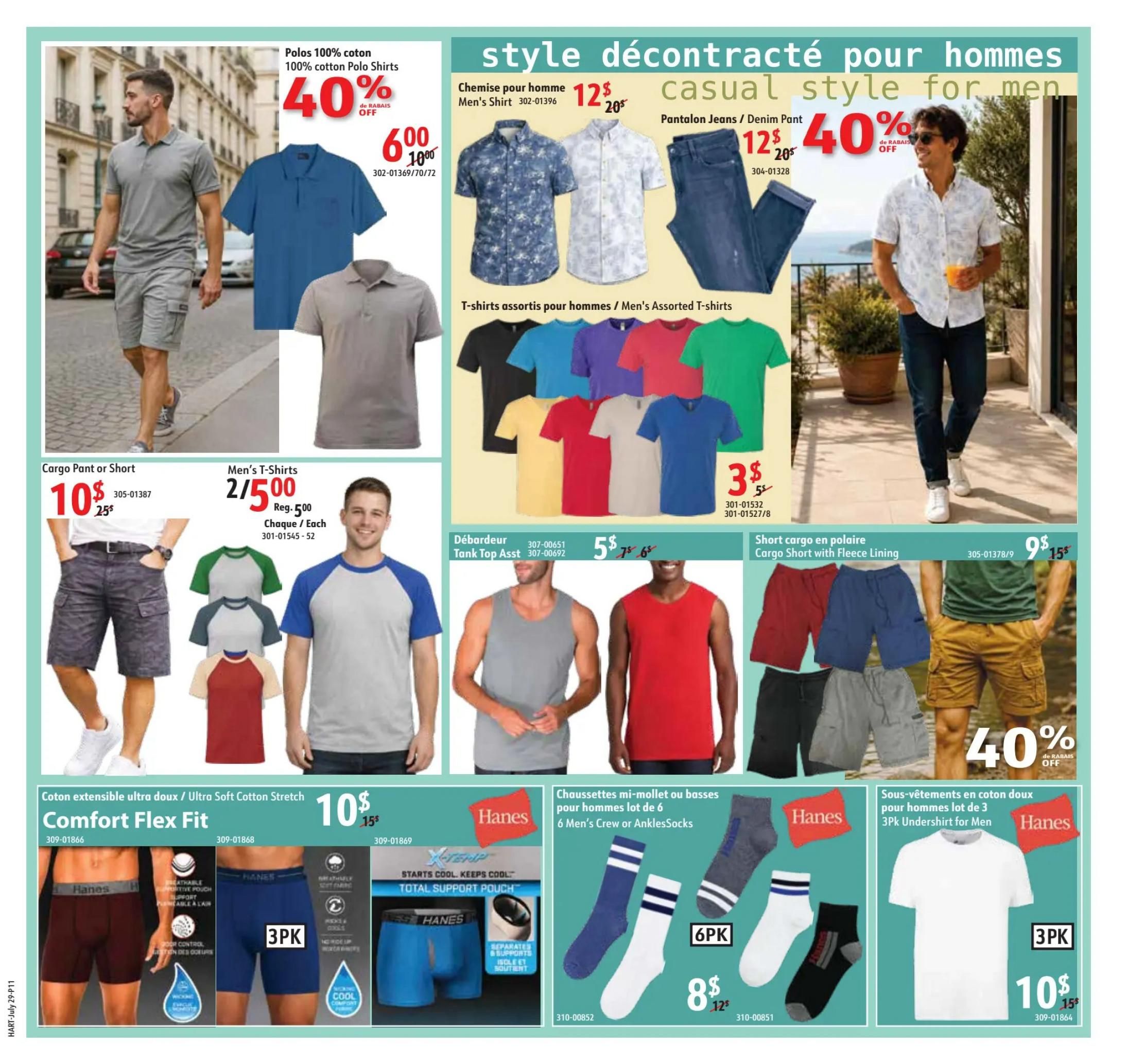 Hart Stores Flyer July 29 to August 11
