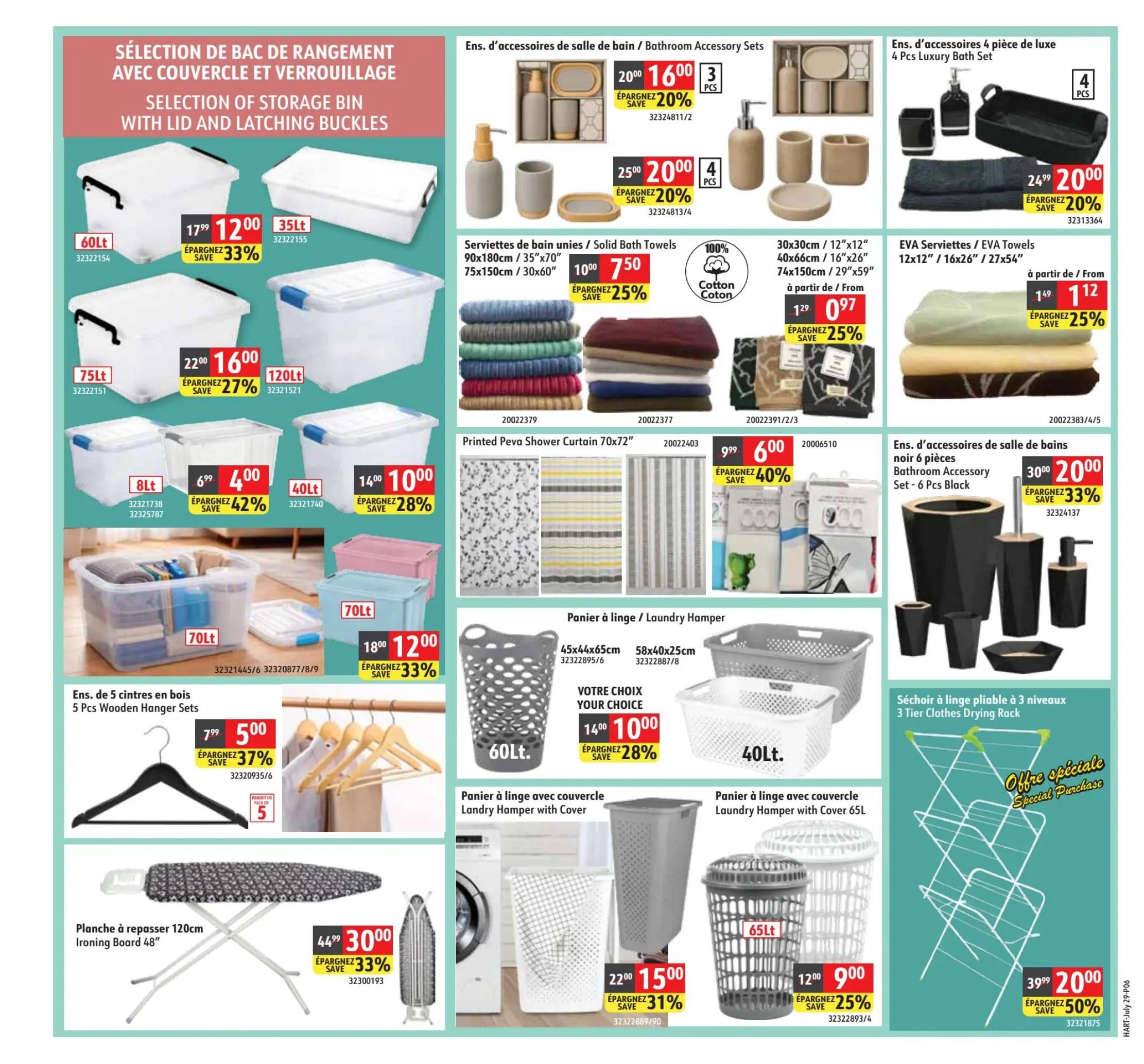 Hart Stores Flyer July 29 to August 11