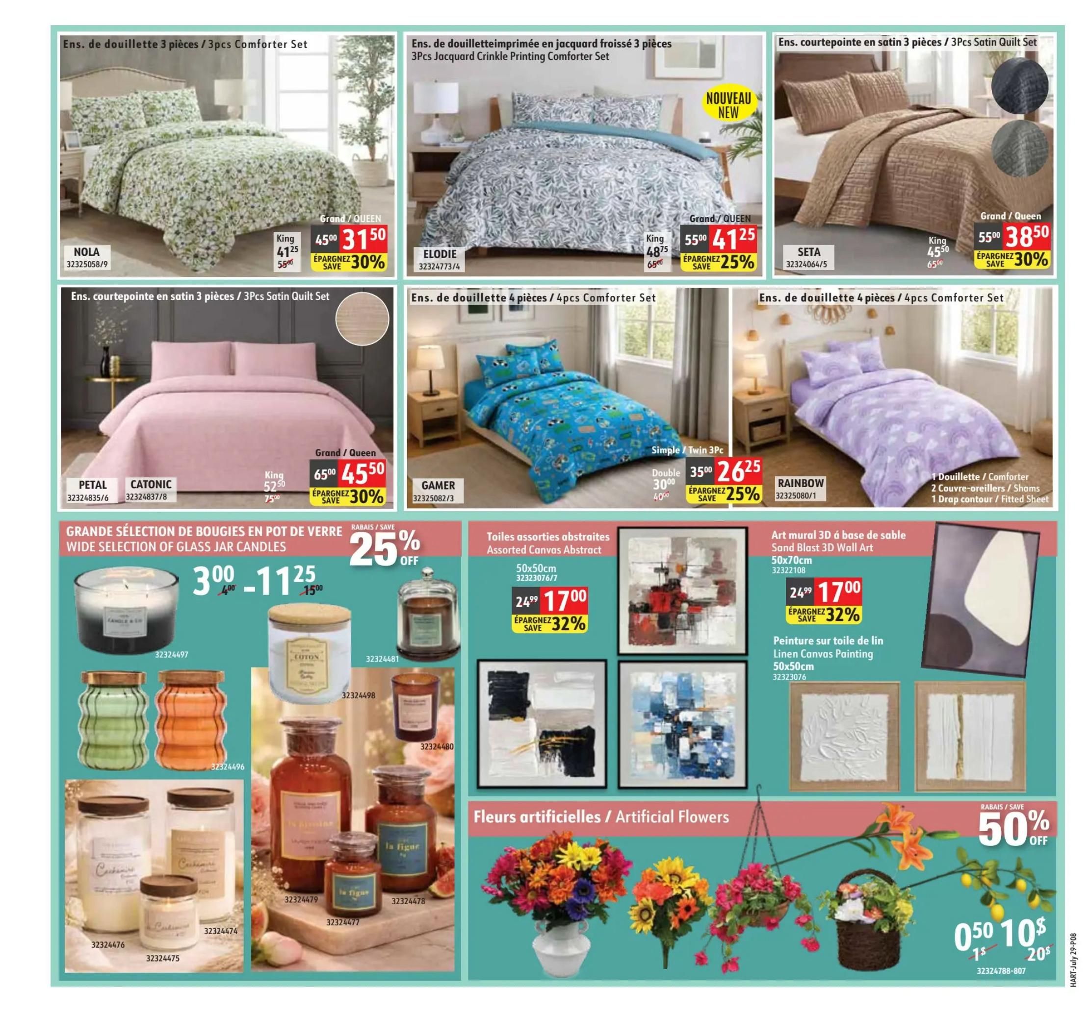 Hart Stores Flyer July 29 to August 11