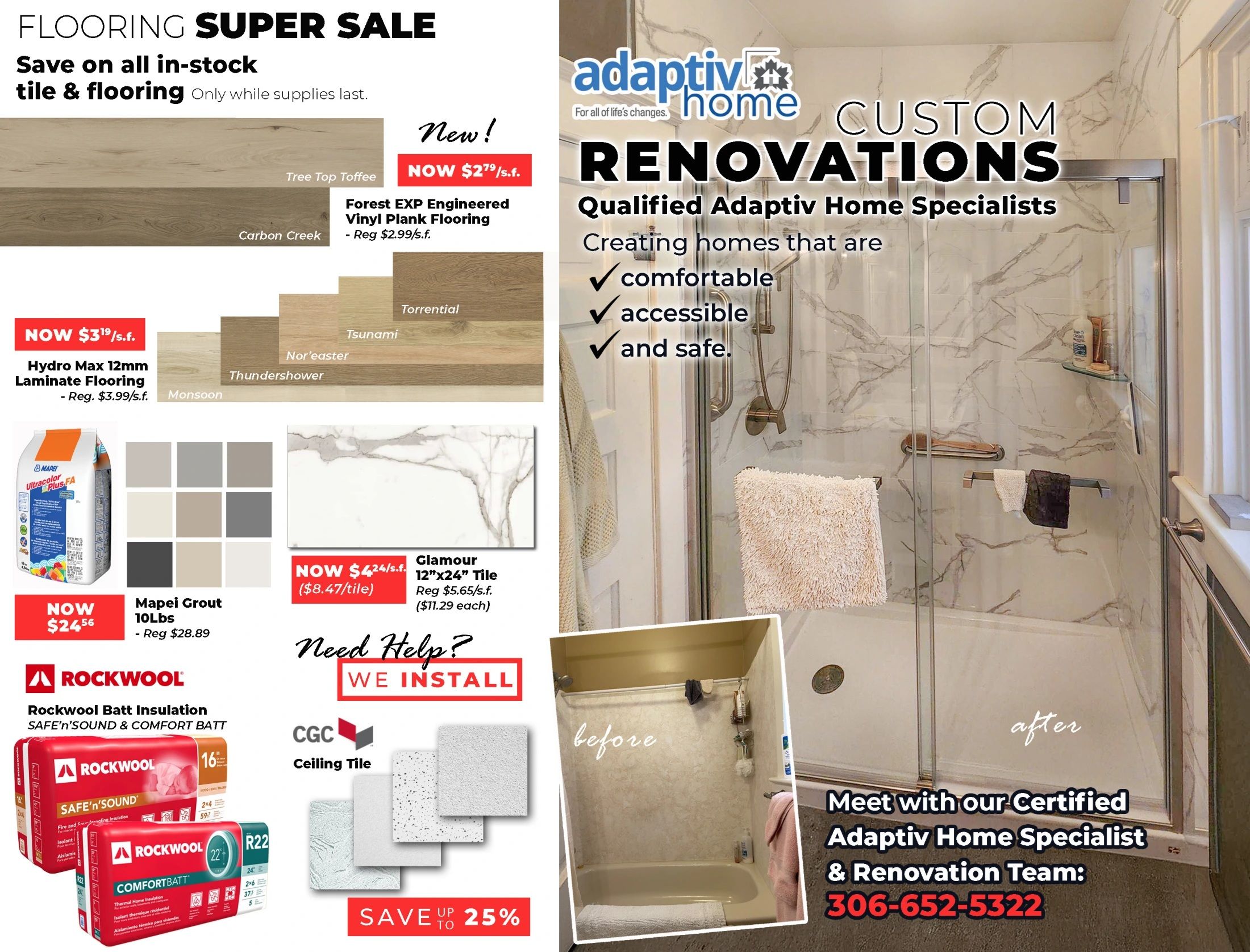 J&H Builder's Warehouse Flyer July 27 to August 22