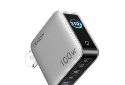 Amazon.ca: 100W 5-Port GaN Fast Charger w/ Digital Display -$47.49