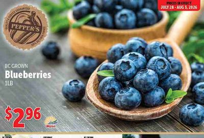 Pepper's Foods Flyer July 28 to August 3
