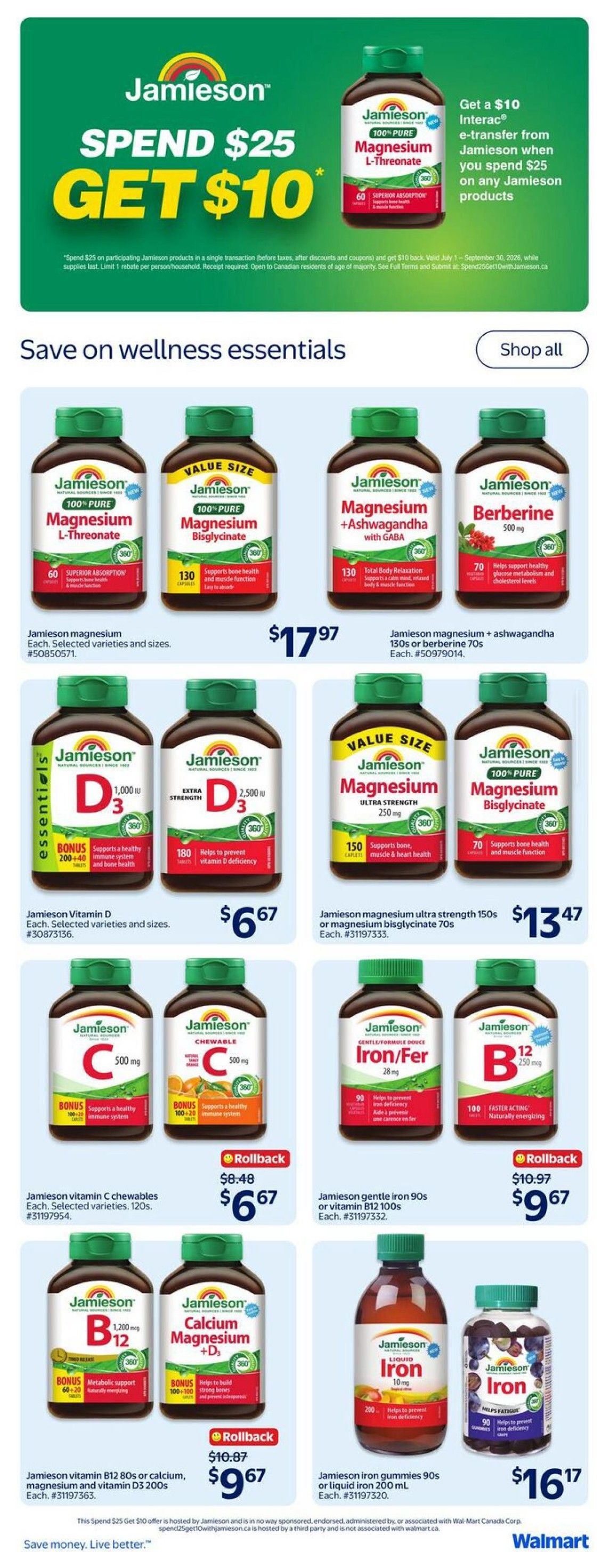 Walmart (West) Flyer July 30 to August 5