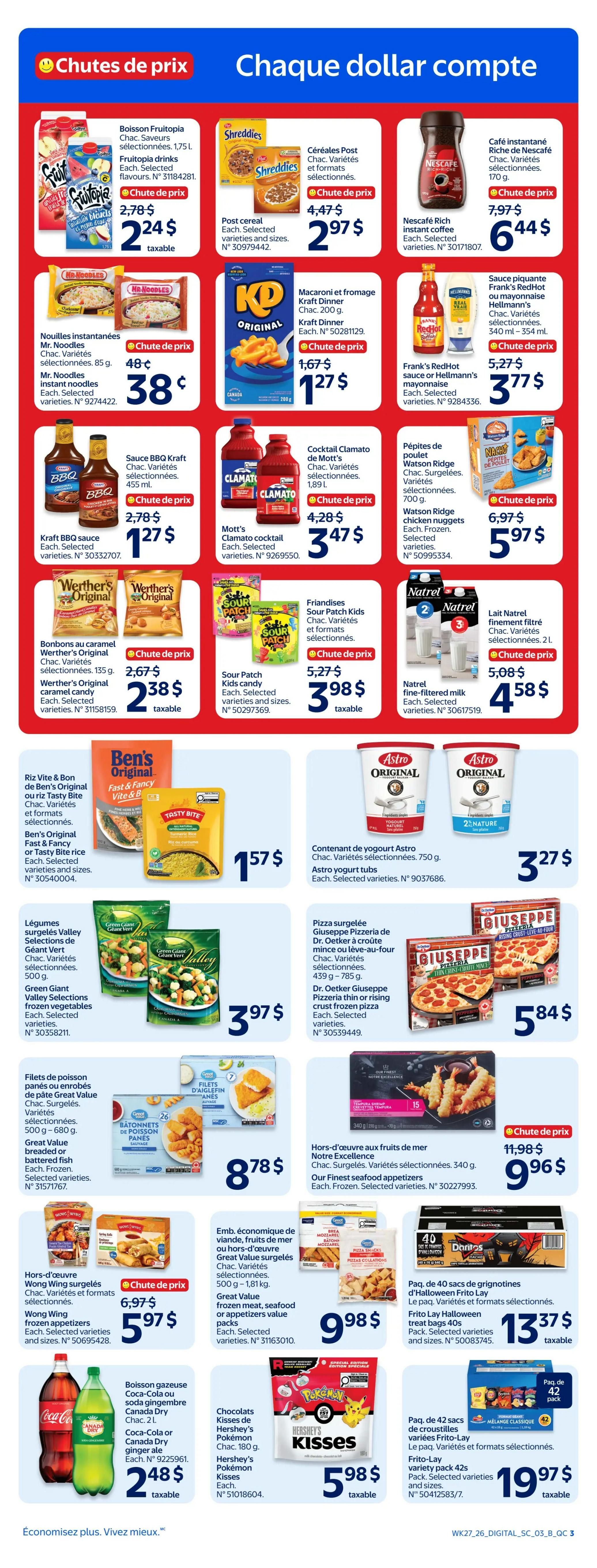 Walmart (QC) Flyer July 30 to August 5