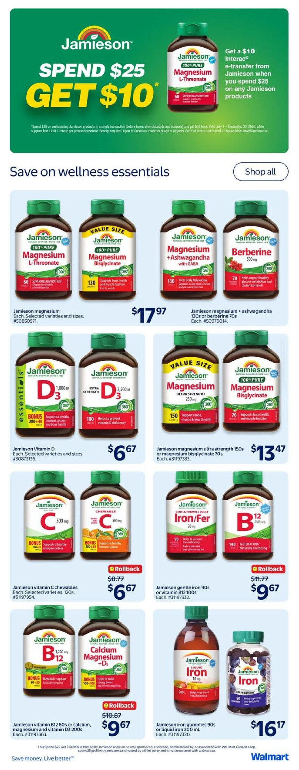 Walmart (Atlantic) Flyer July 30 to August 5