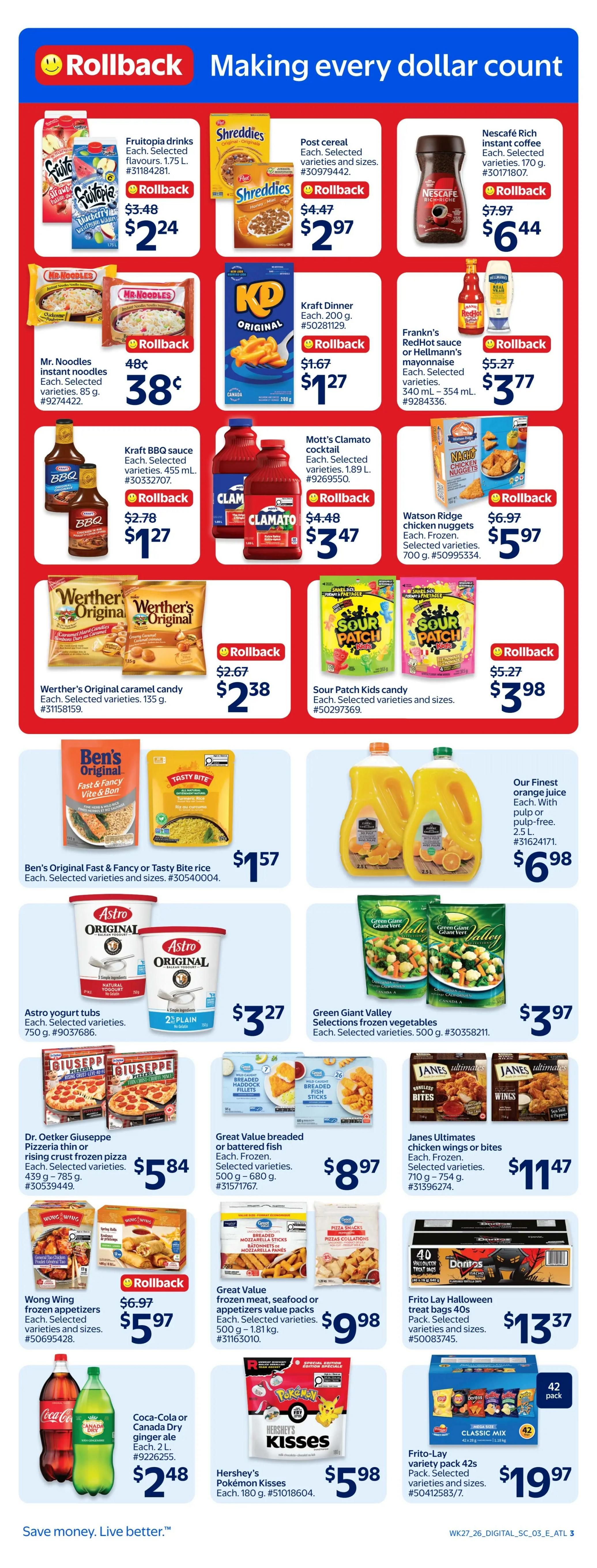 Walmart (Atlantic) Flyer July 30 to August 5