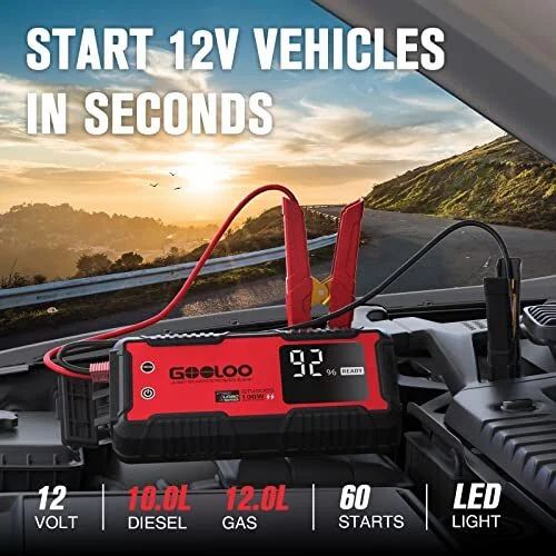 Amazon.ca: GOOLOO GT4000S Supersafe Jump Starter 4000A $129.99 Amazon.ca: GOOLOO GT4000S Supersafe Jump Starter 4000A $129.99