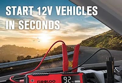 Amazon.ca: GOOLOO GT4000S Supersafe Jump Starter 4000A $129.99