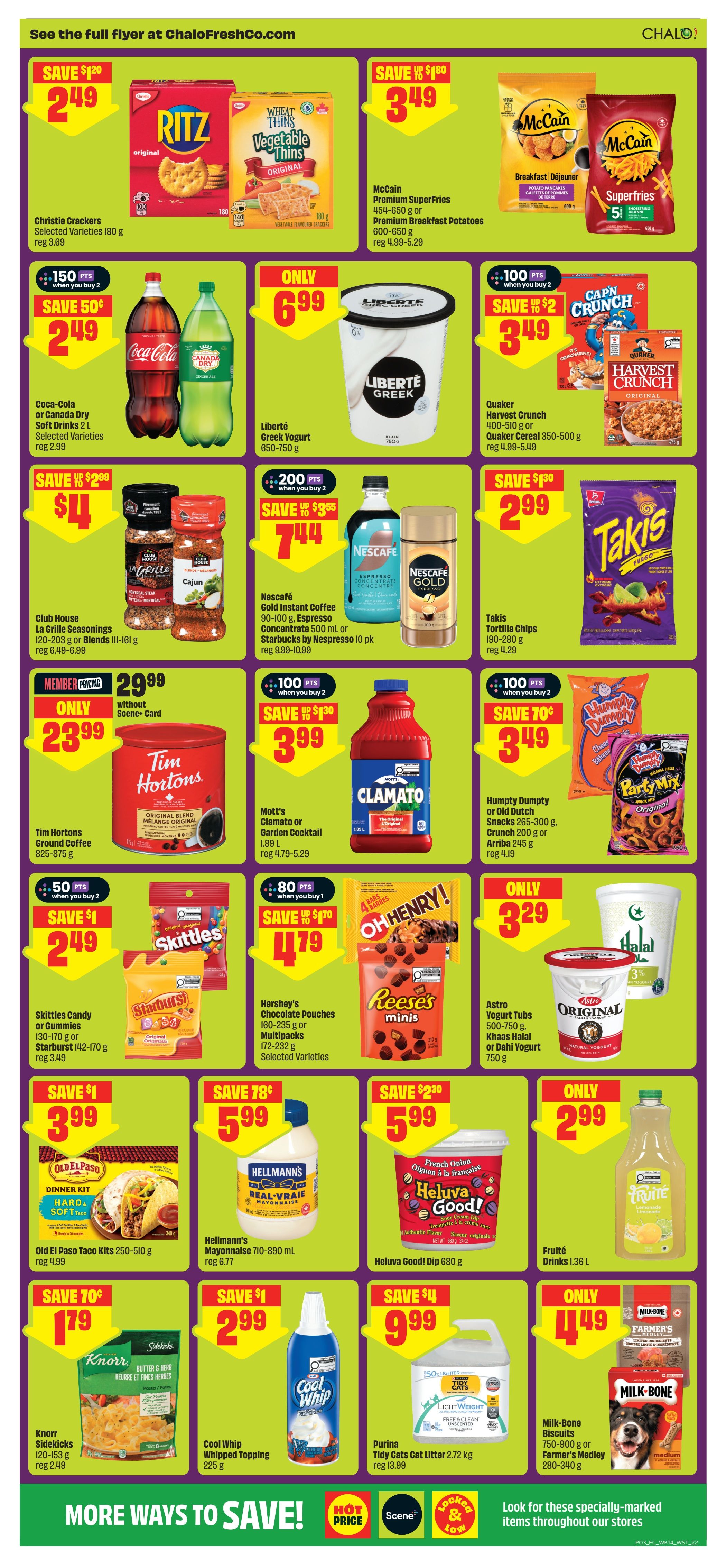 Chalo! FreshCo (West) Flyer July 30 to August 5