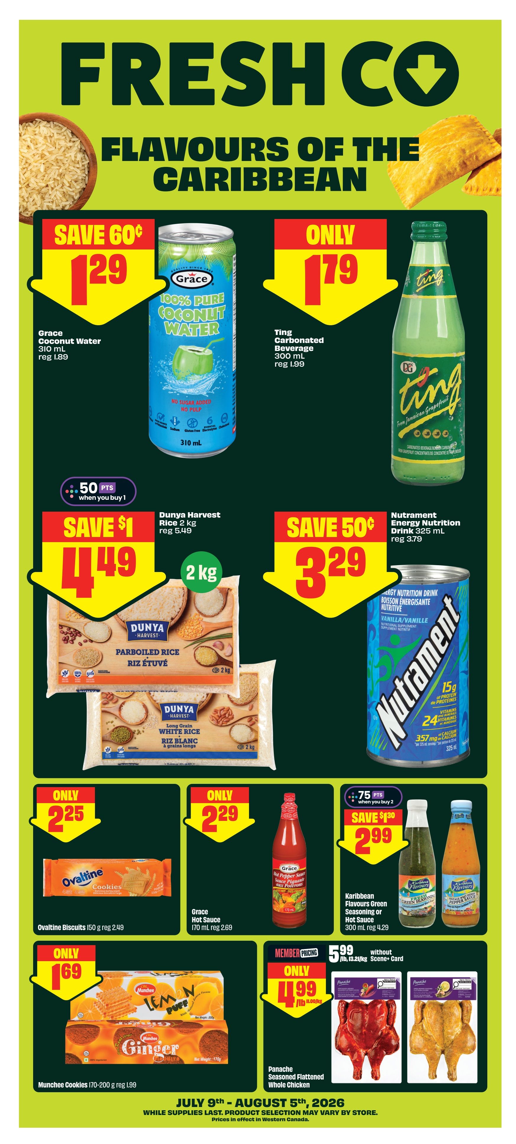 Chalo! FreshCo (West) Flyer July 30 to August 5