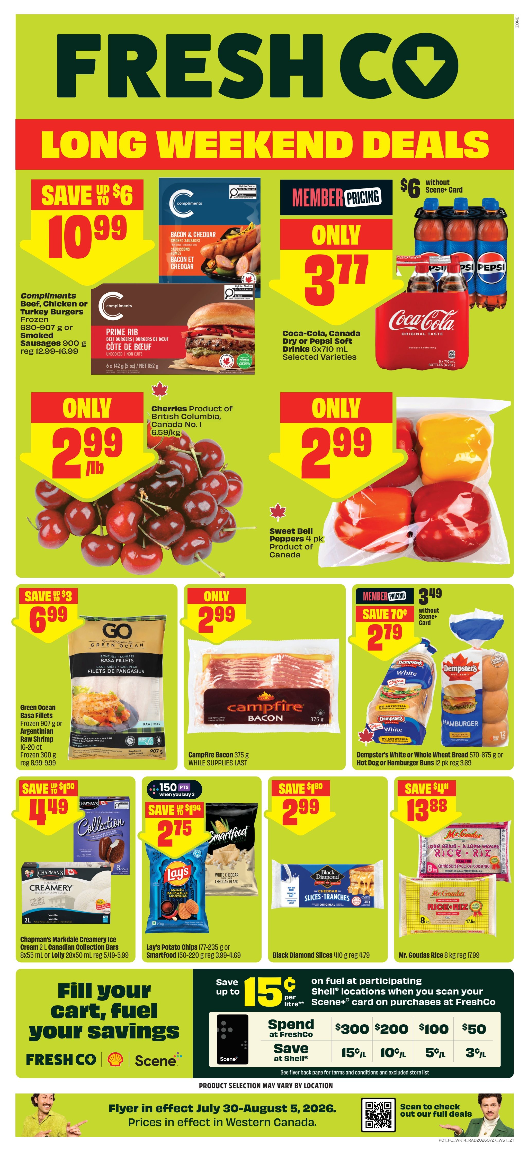 FreshCo (West) Flyer July 30 to August 5