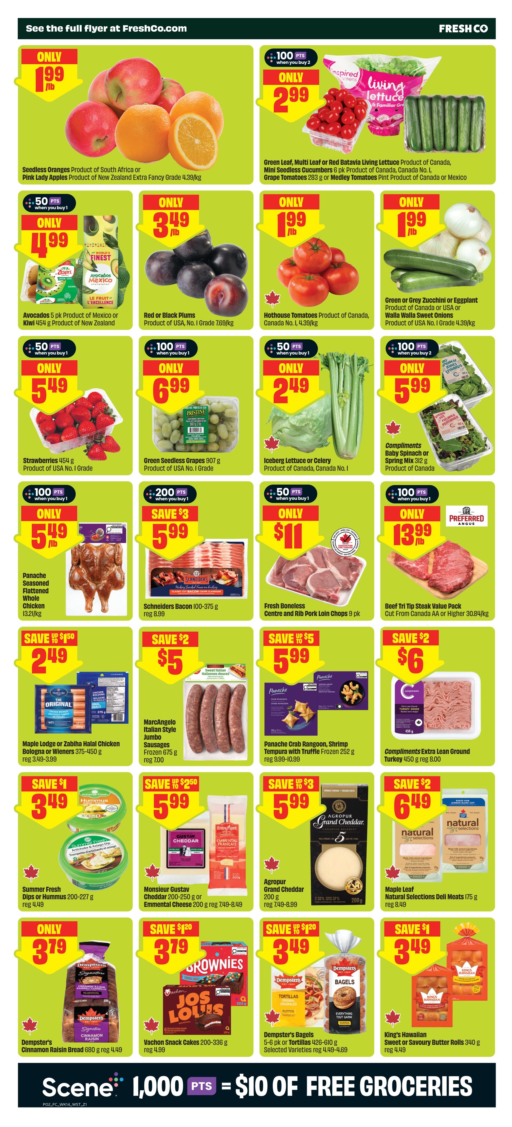 FreshCo (West) Flyer July 30 to August 5