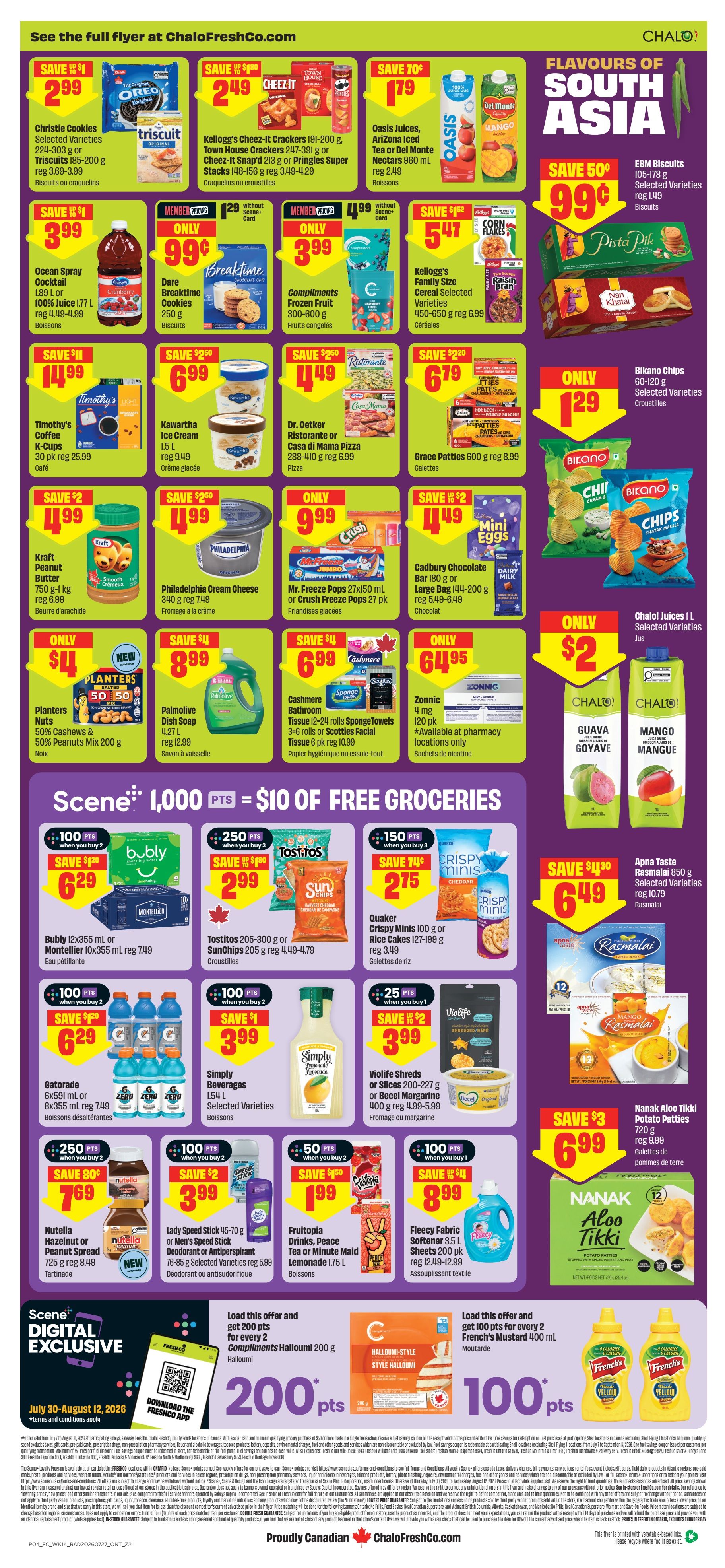 Chalo! FreshCo (ON) Flyer July 30 to August 5