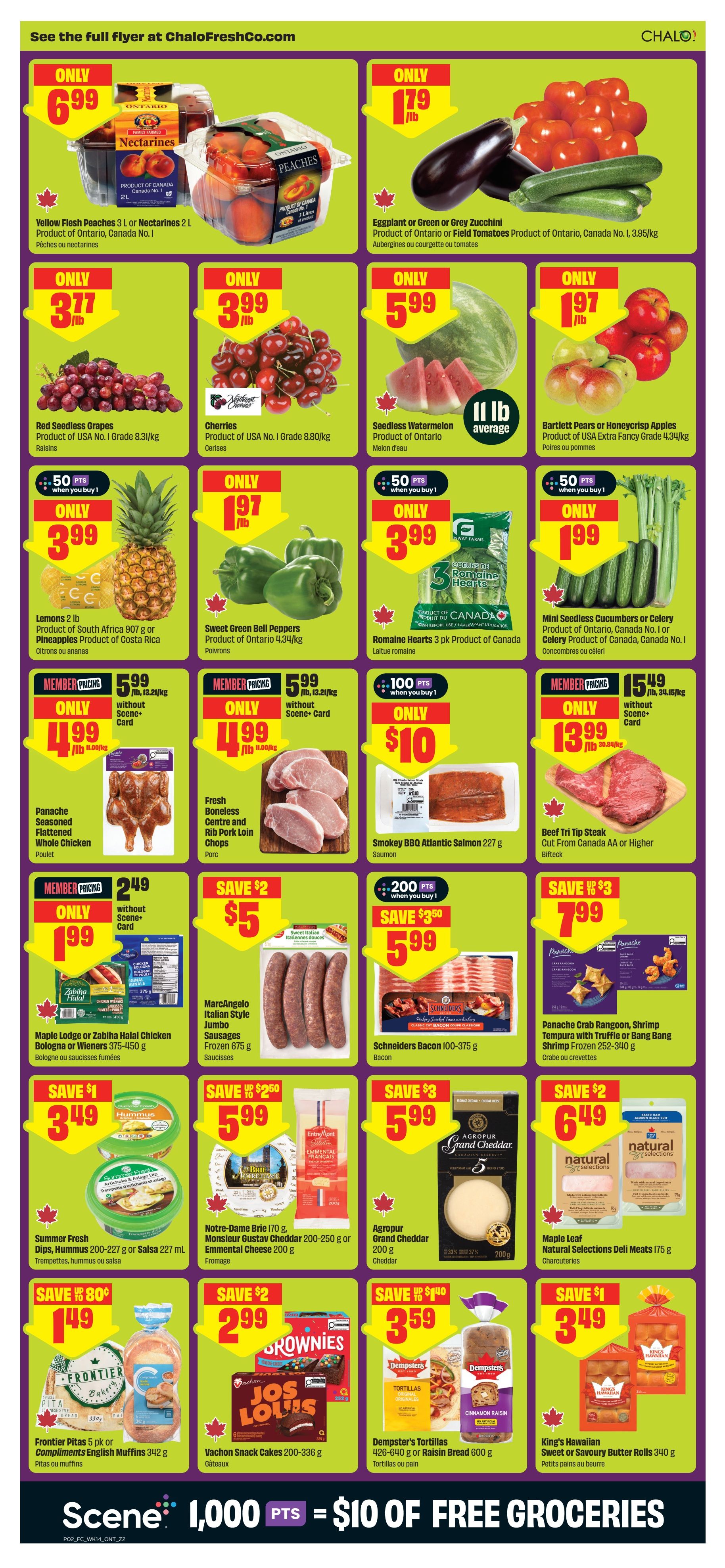 Chalo! FreshCo (ON) Flyer July 30 to August 5