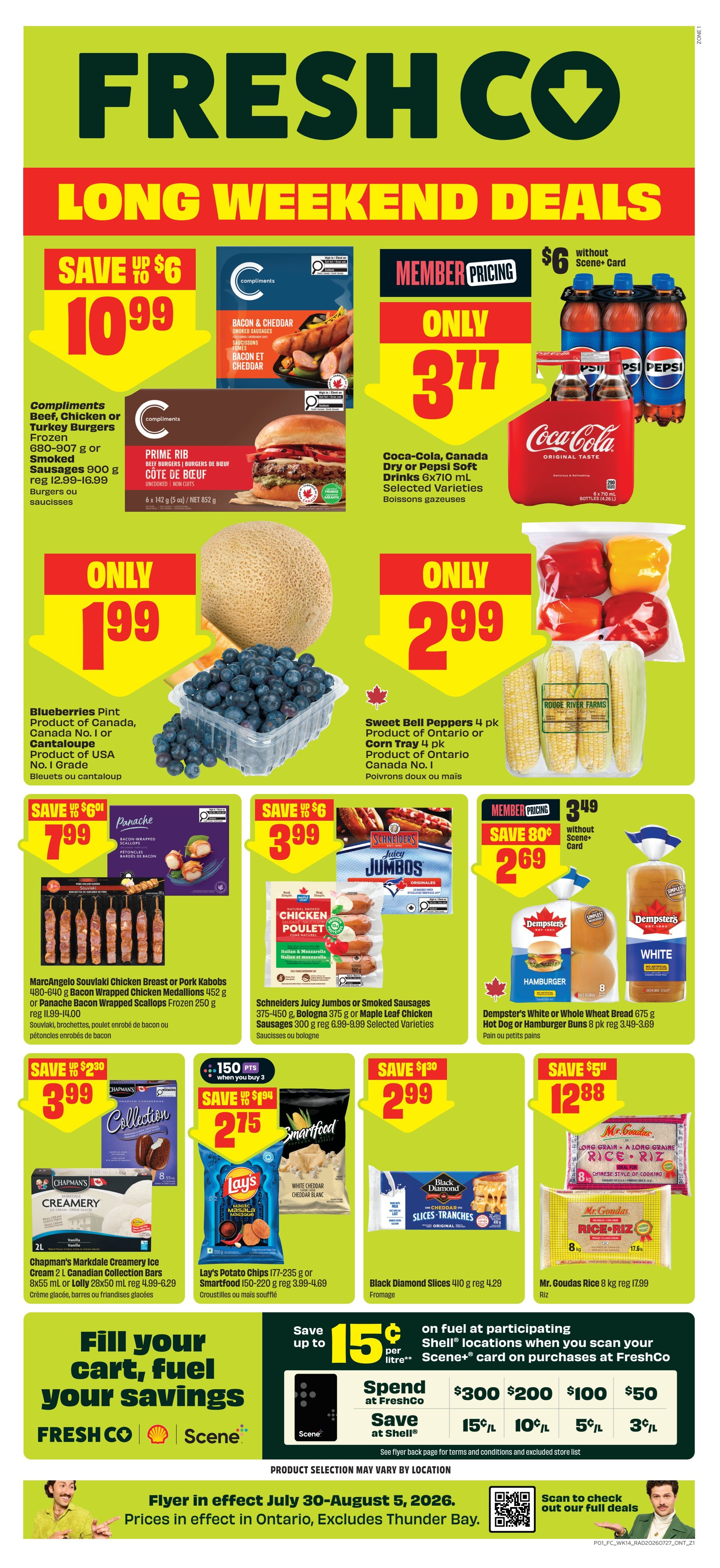 FreshCo (ON) Flyer July 30 to August 5