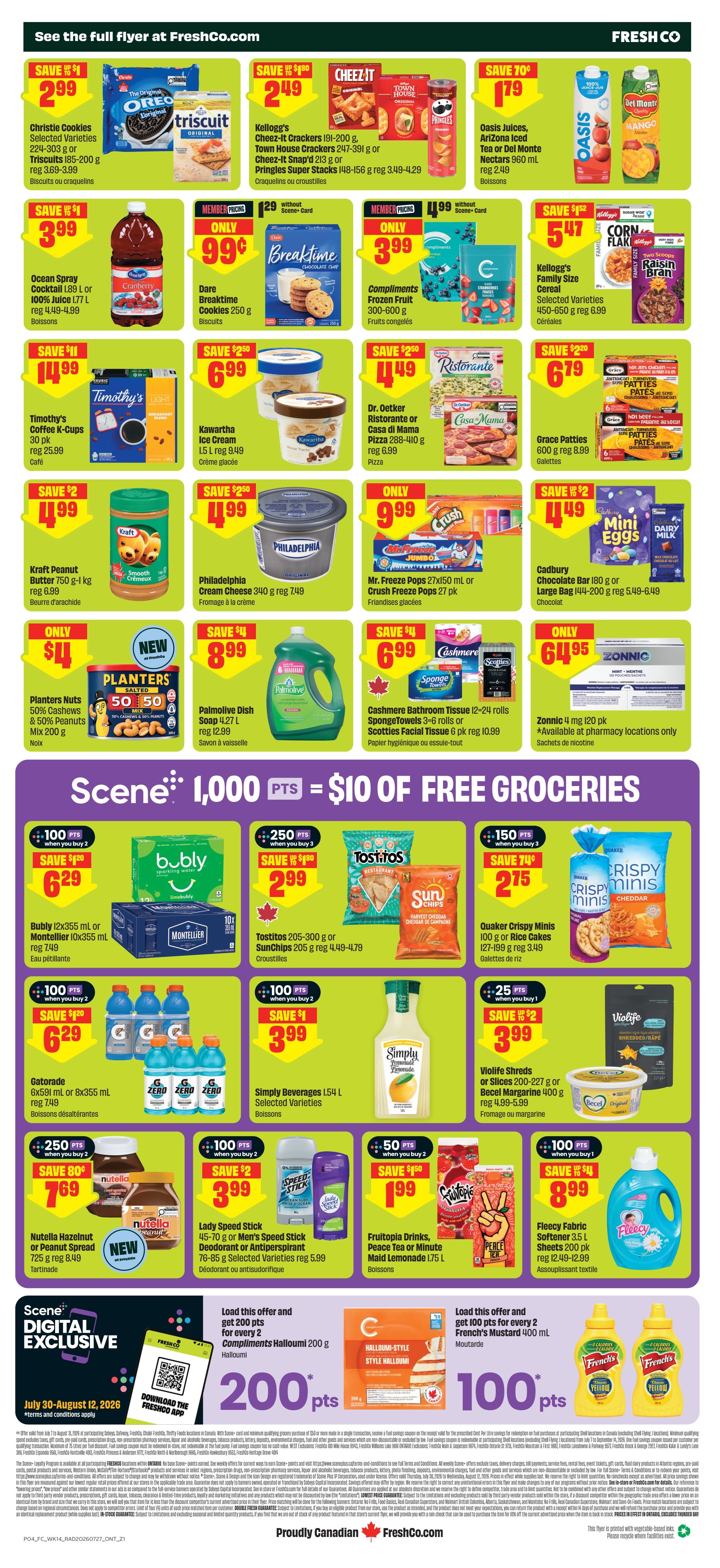 FreshCo (ON) Flyer July 30 to August 5