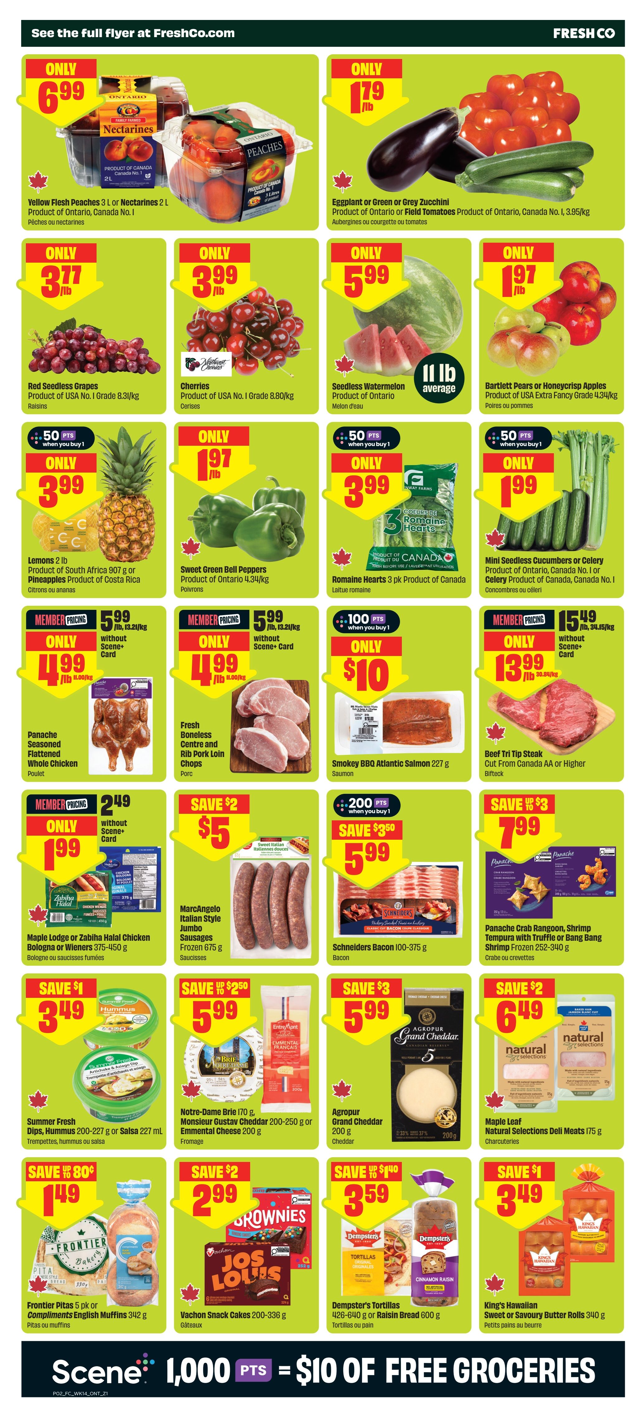 FreshCo (ON) Flyer July 30 to August 5