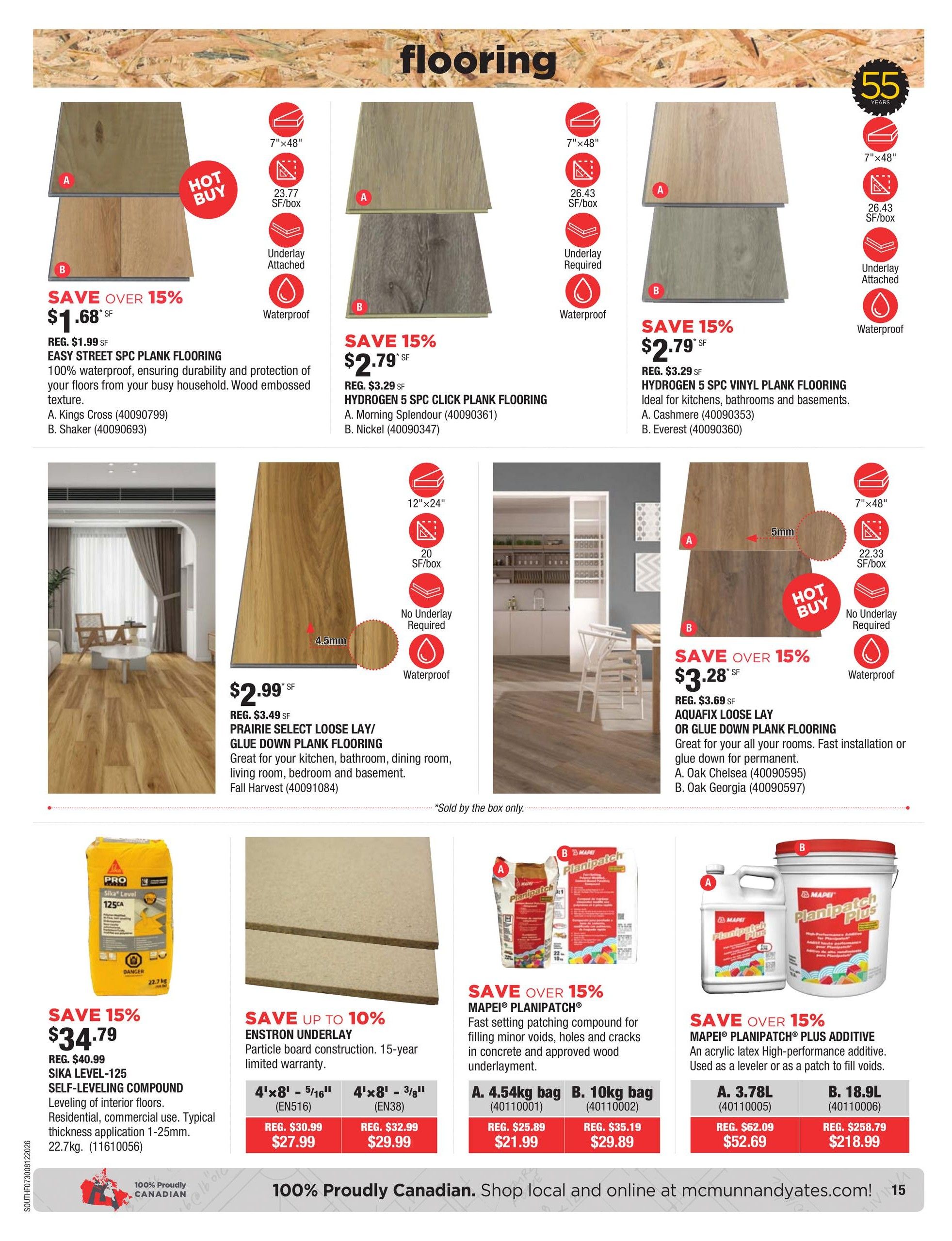 McMunn & Yates Building Supplies Flyer July 30 to August 12