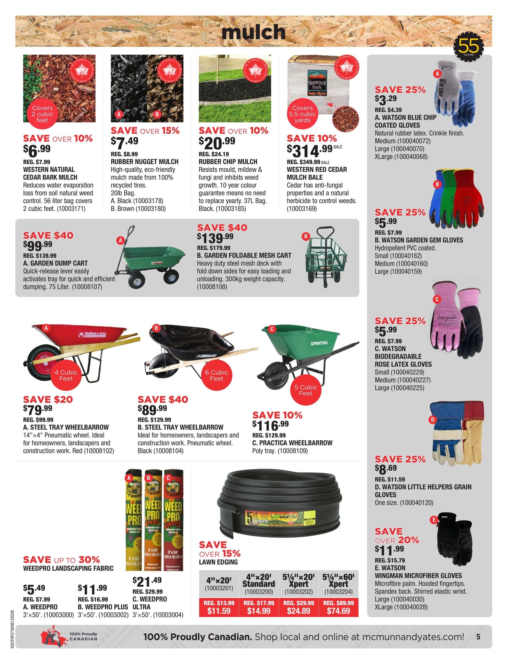 McMunn & Yates Building Supplies Flyer July 30 to August 12