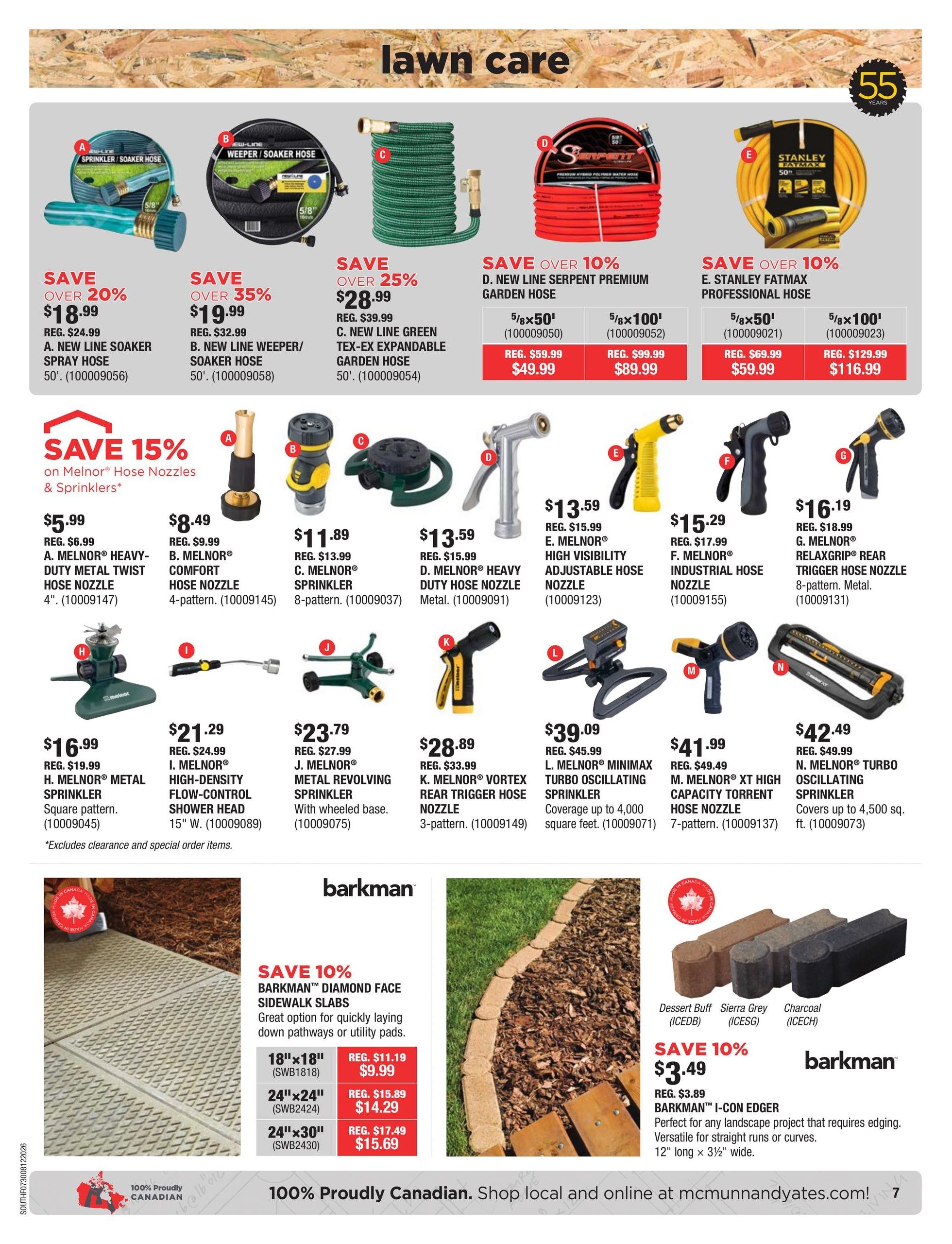 McMunn & Yates Building Supplies Flyer July 30 to August 12