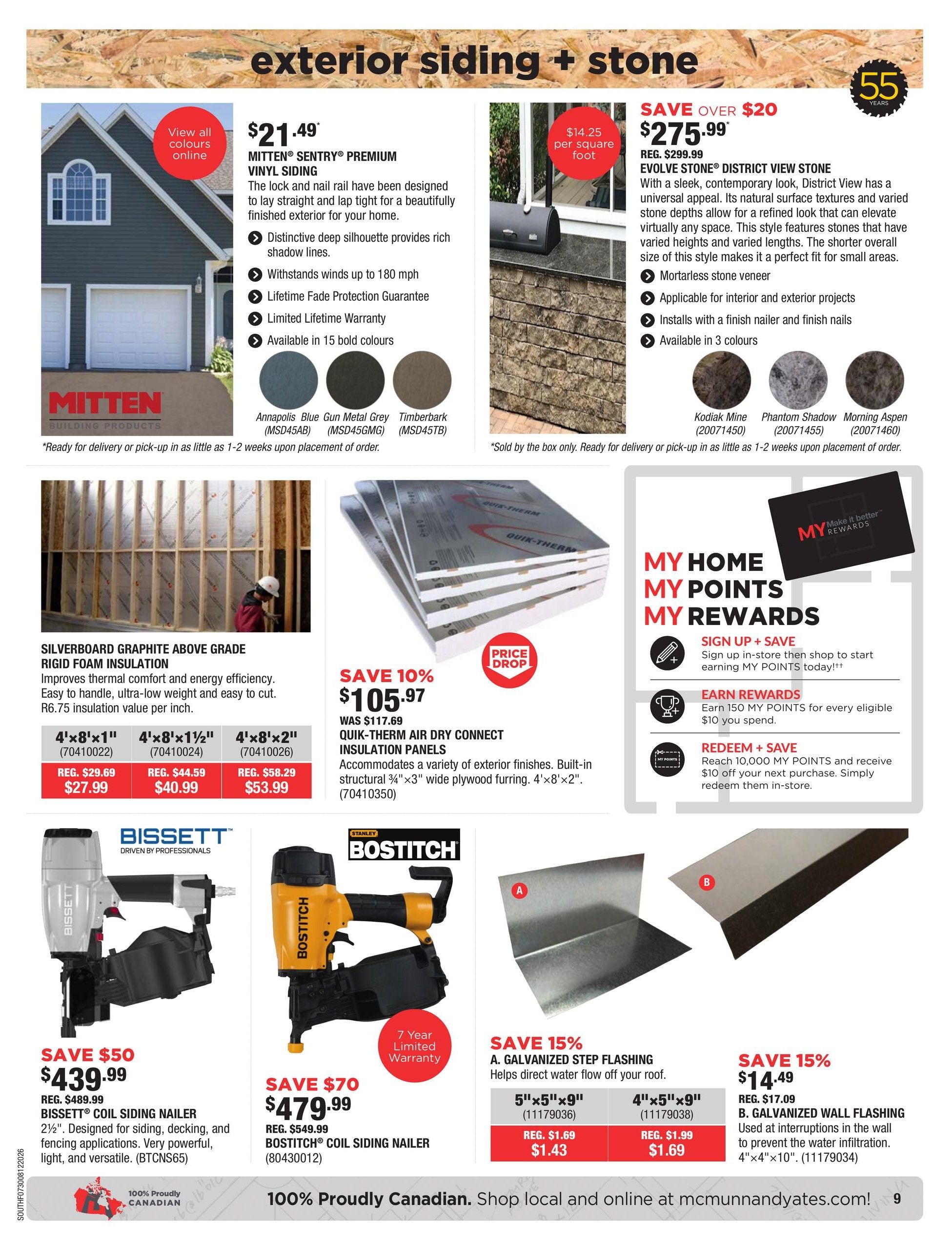 McMunn & Yates Building Supplies Flyer July 30 to August 12