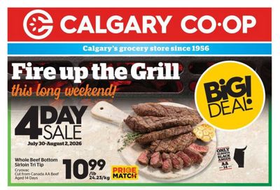 Calgary Co-op Flyer July 30 to August 5
