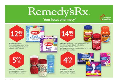 Remedy's RX Monthly Flyer July 31 to August 27