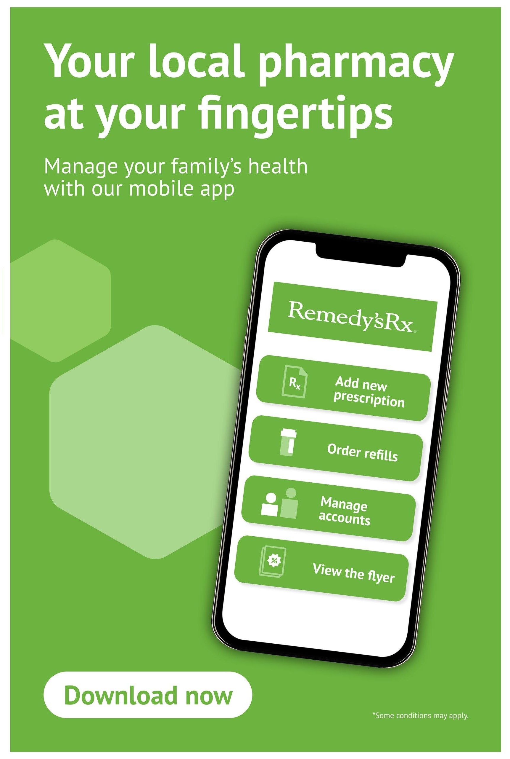 Remedy's RX Monthly Flyer July 31 to August 27
