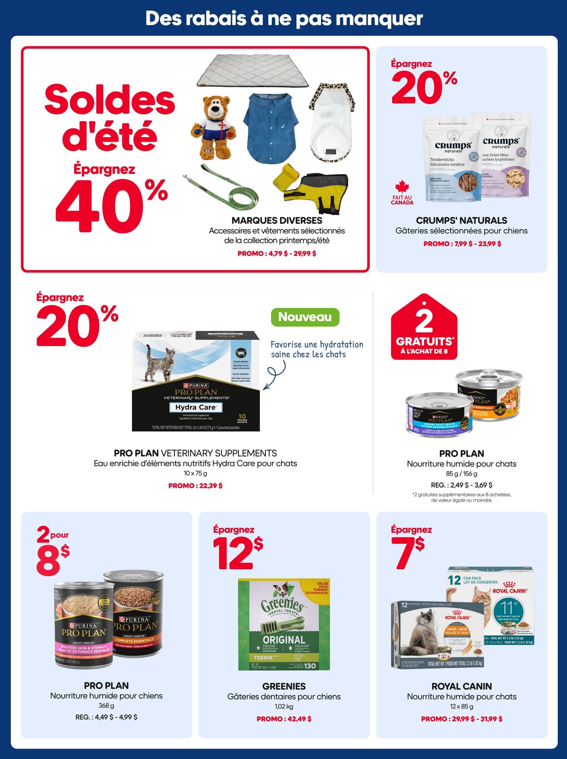 Mondou Flyer July 30 to August 12