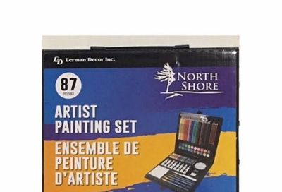 Walmart: North Shore 87 Piece Artist Painting Set $6.00 (Originally $21.98)