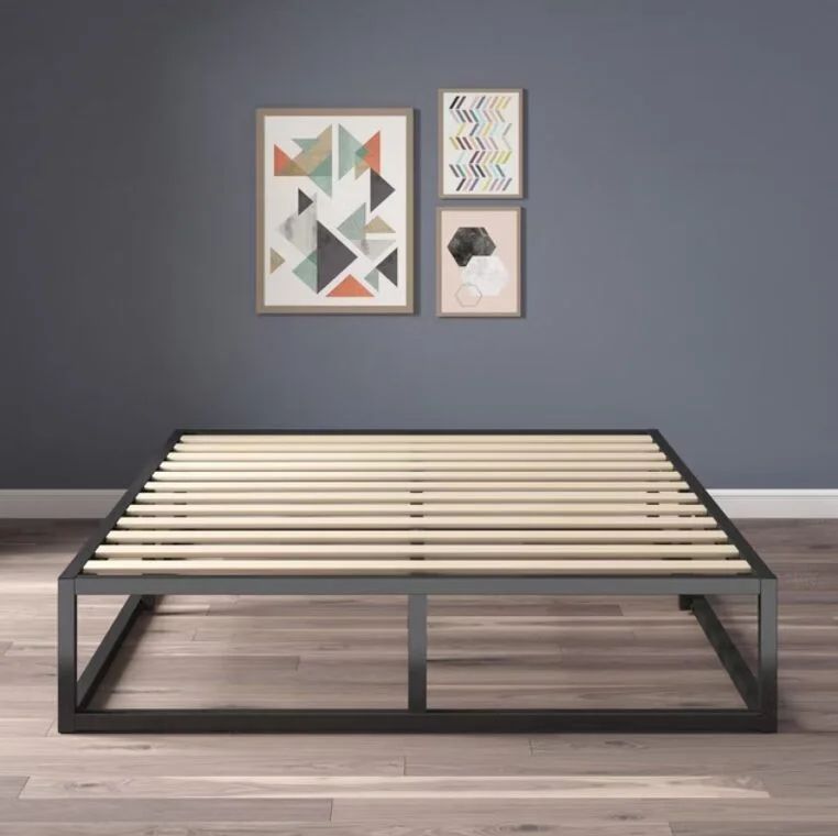 Walmart: Zinus Joseph 10 inch Heavy Duty Metal Platform Bed Frame Queen $40 or King $50 (reg. $149.97/$159.97) Walmart: Zinus Joseph 10 inch Heavy Duty Metal Platform Bed Frame Queen $40 or King $50 (reg. $149.97/$159.97)