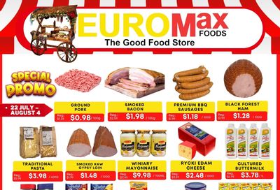 EuroMax Foods Bi-Weekly Flyer July 22 to August 4