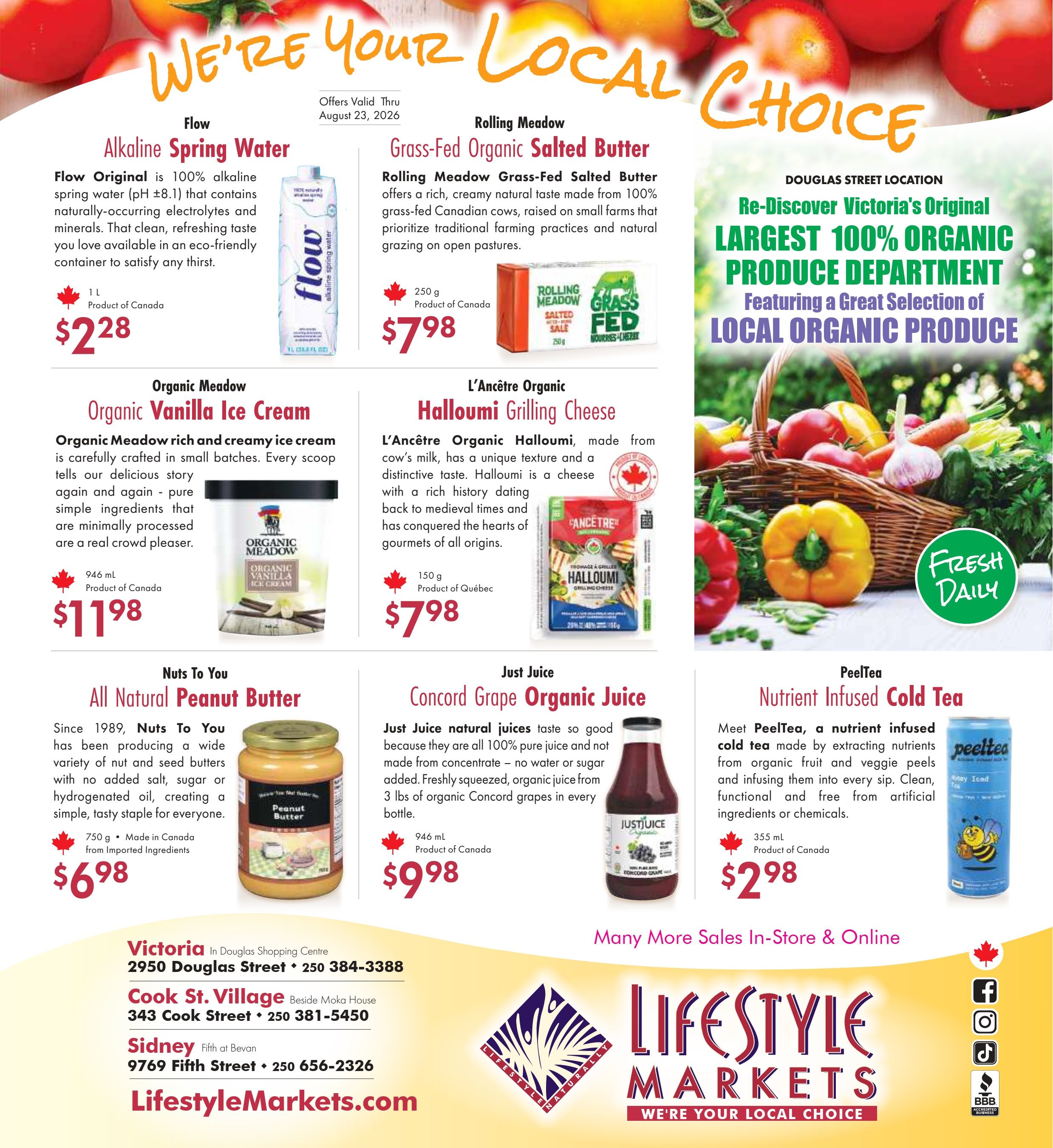 Lifestyle Markets Monday Magazine Flyer July 29 to August 23