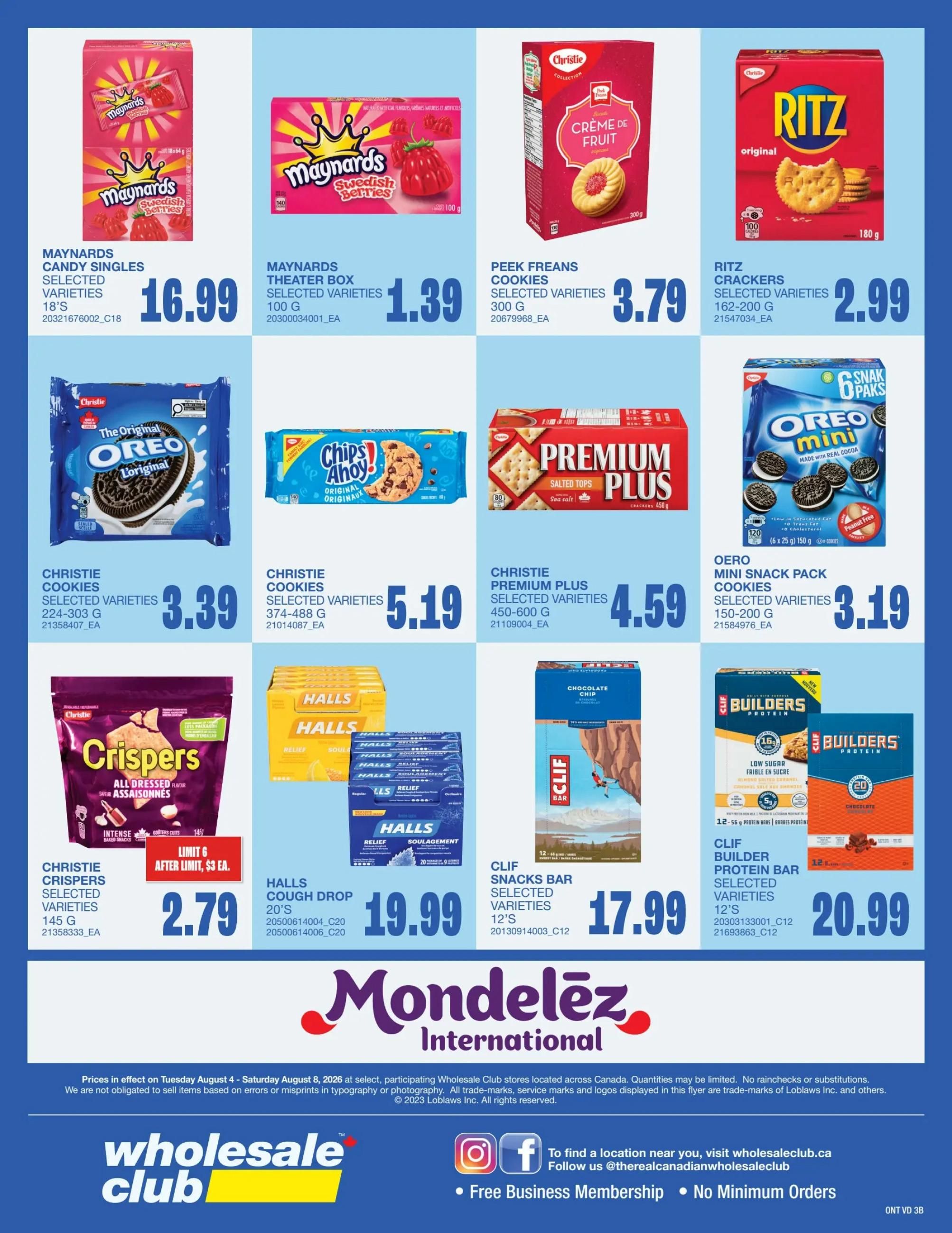 Wholesale Club (West) Flyer July 30 to August 5