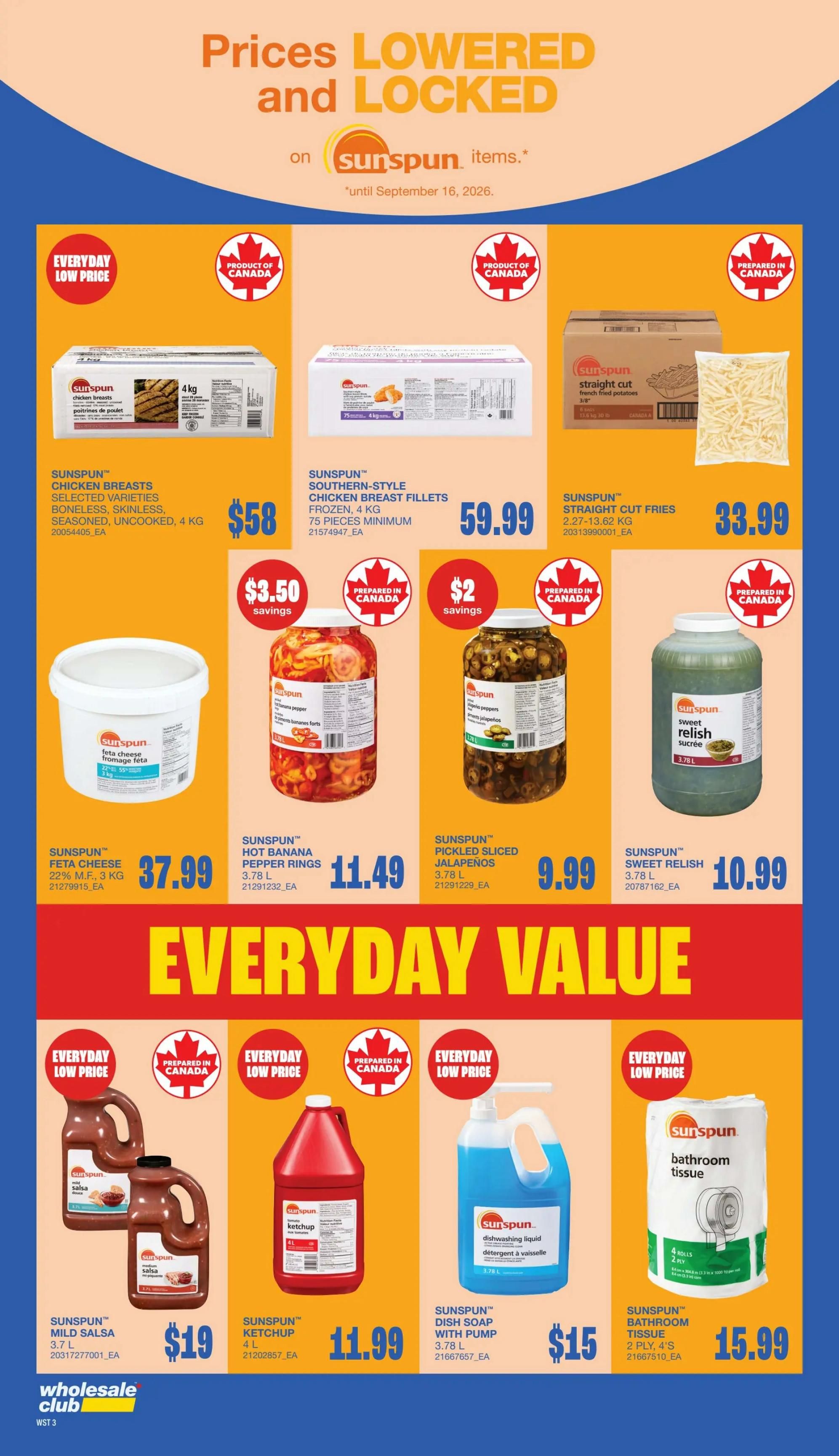 Wholesale Club (West) Flyer July 30 to August 5