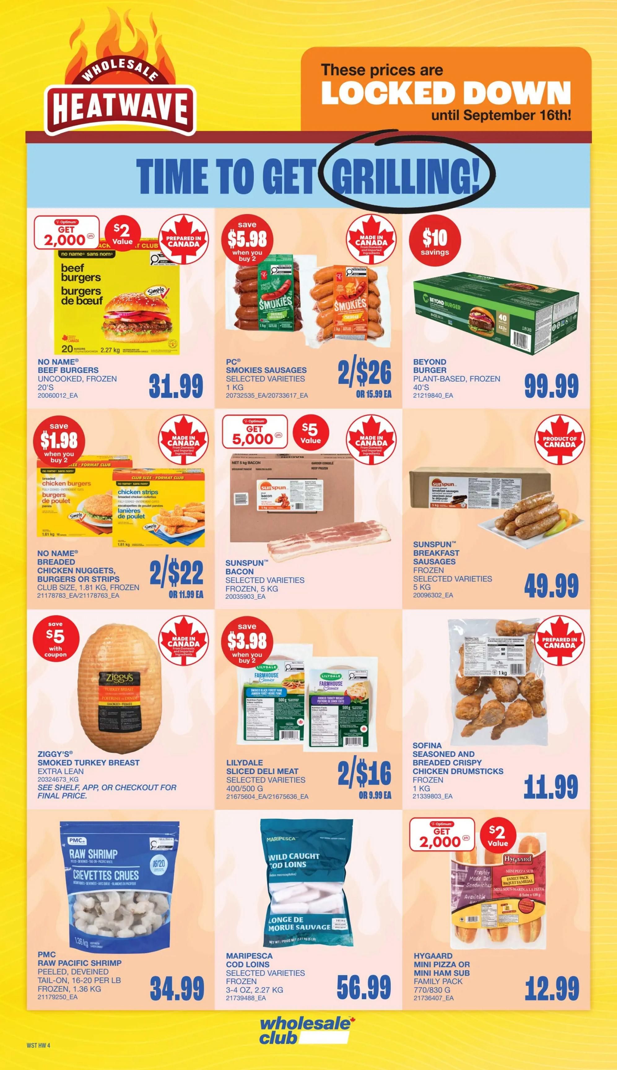Wholesale Club (West) Flyer July 30 to August 5