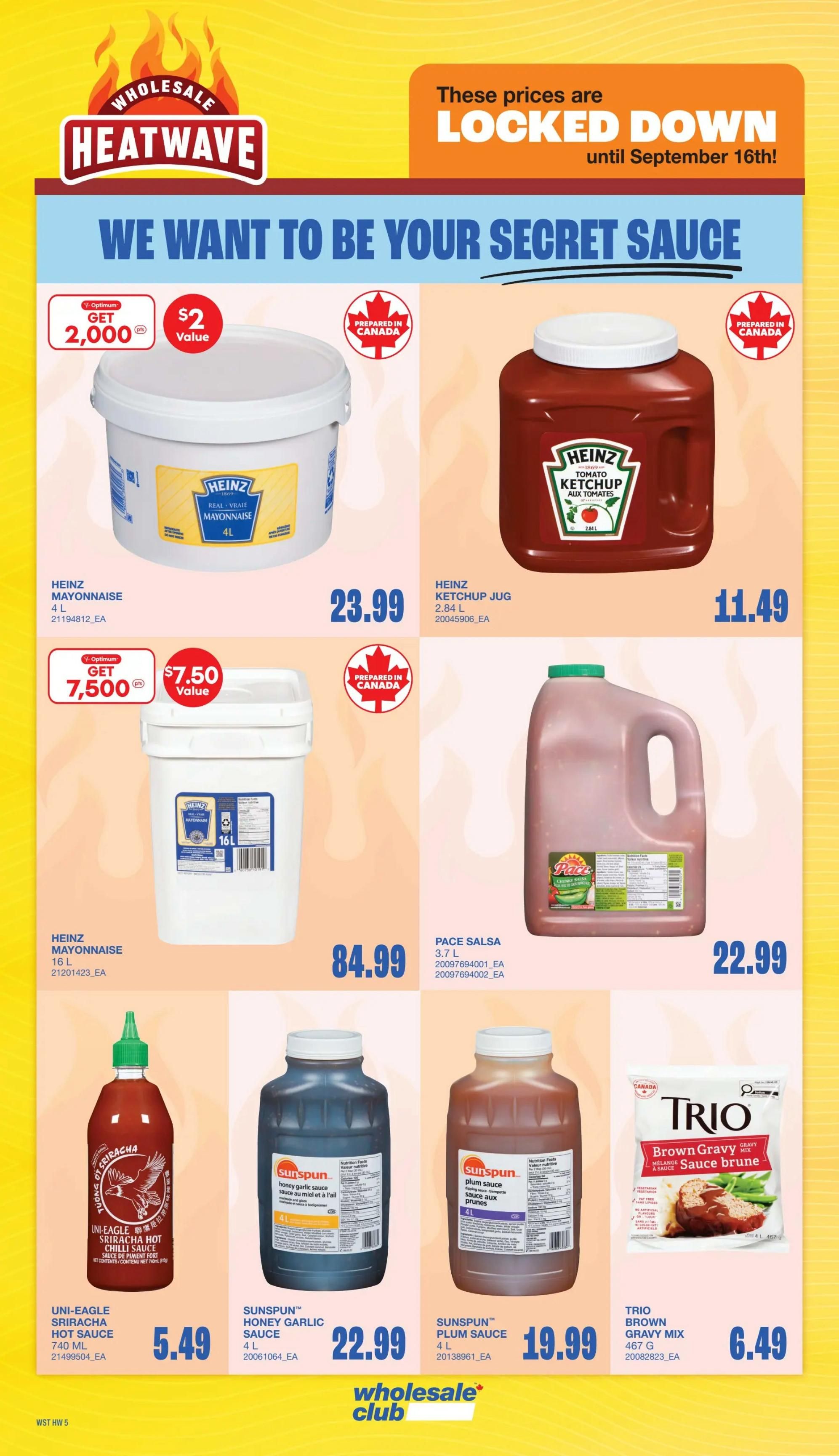 Wholesale Club (West) Flyer July 30 to August 5