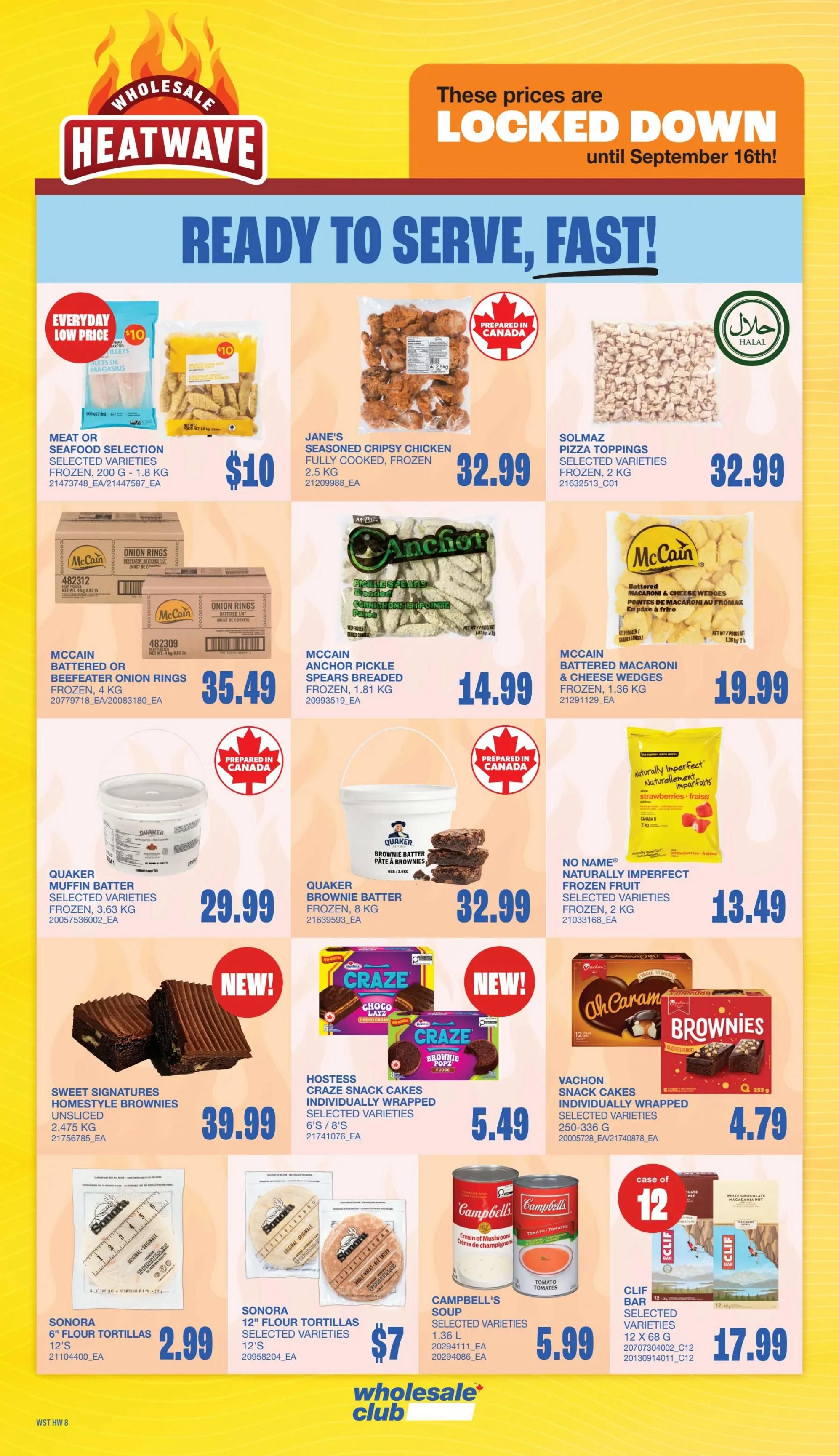 Wholesale Club (West) Flyer July 30 to August 5