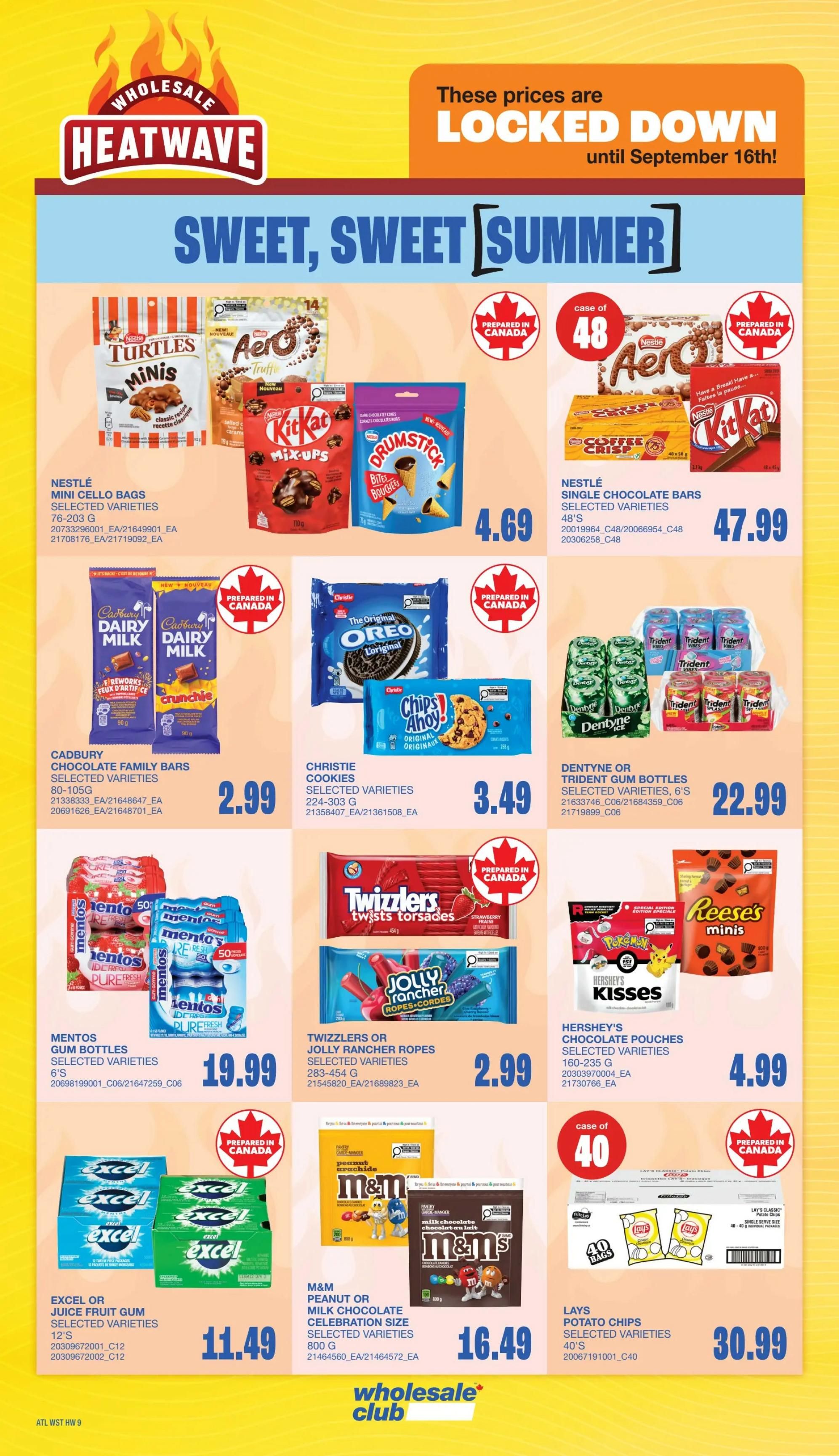 Wholesale Club (West) Flyer July 30 to August 5