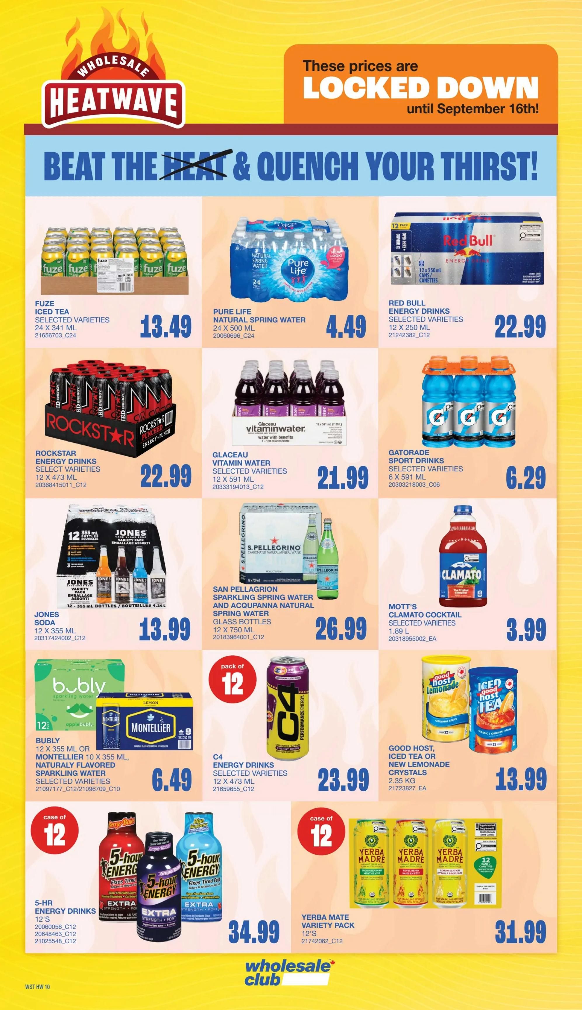 Wholesale Club (West) Flyer July 30 to August 5