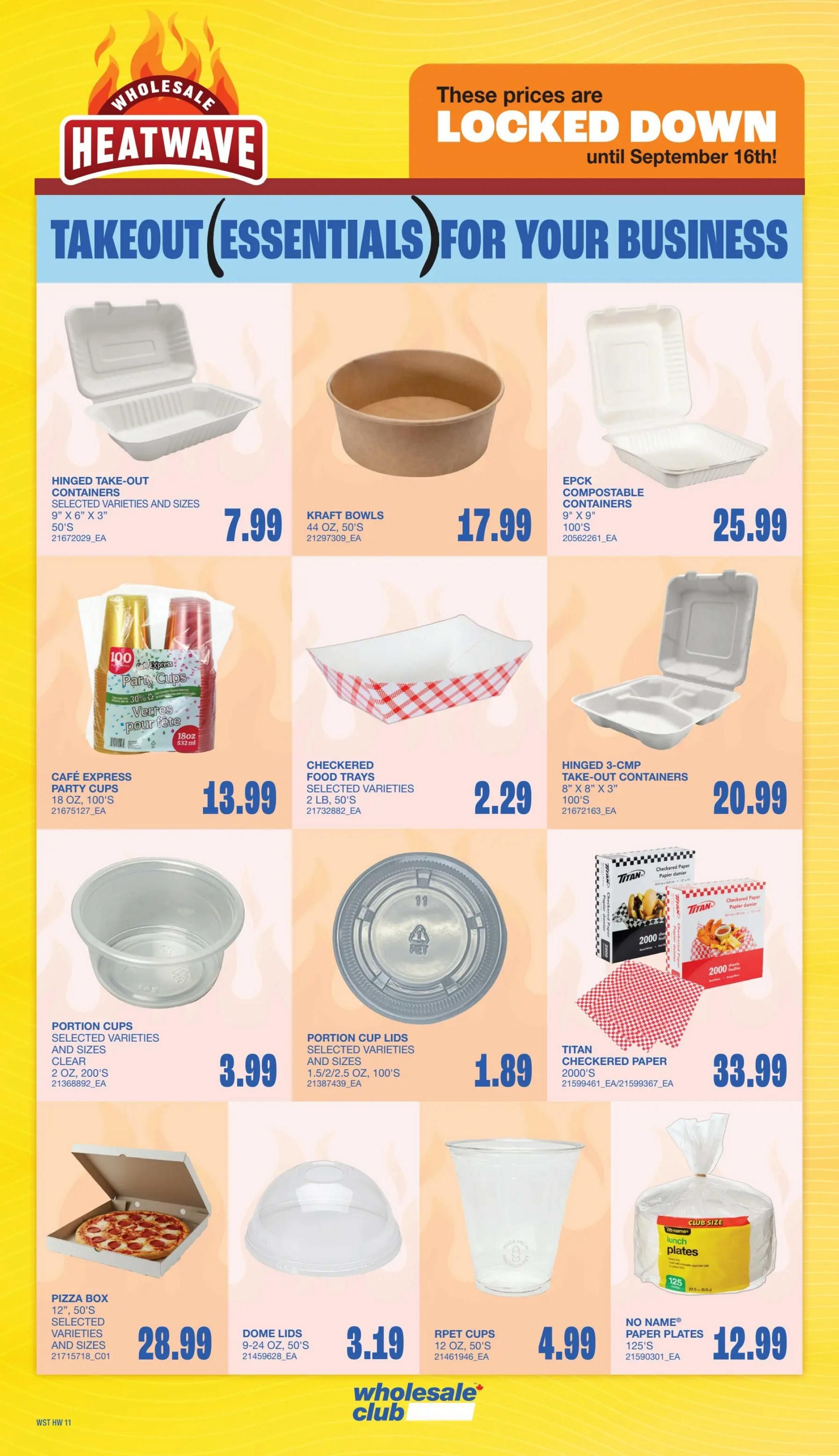 Wholesale Club (West) Flyer July 30 to August 5