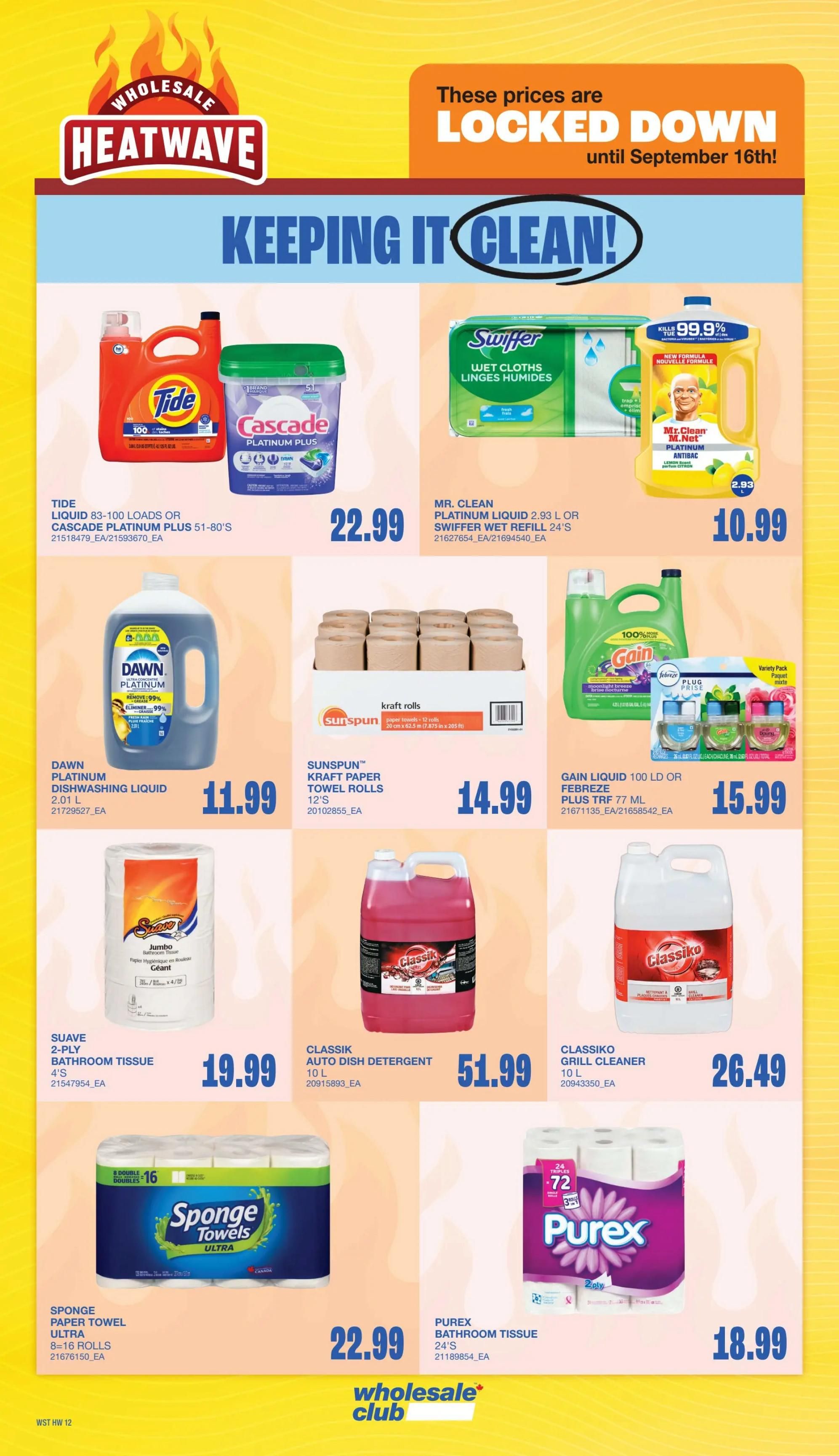 Wholesale Club (West) Flyer July 30 to August 5