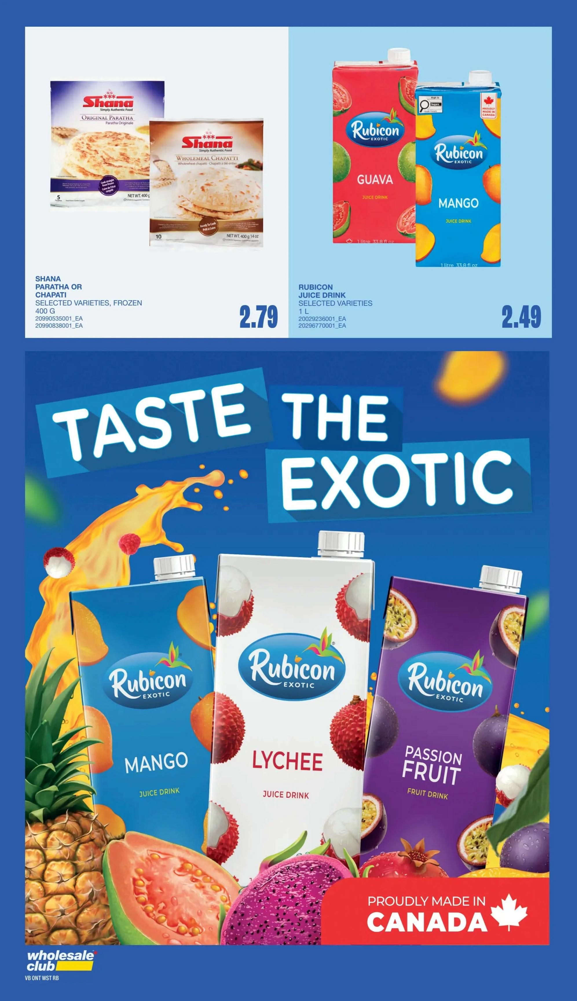 Wholesale Club (West) Flyer July 30 to August 5
