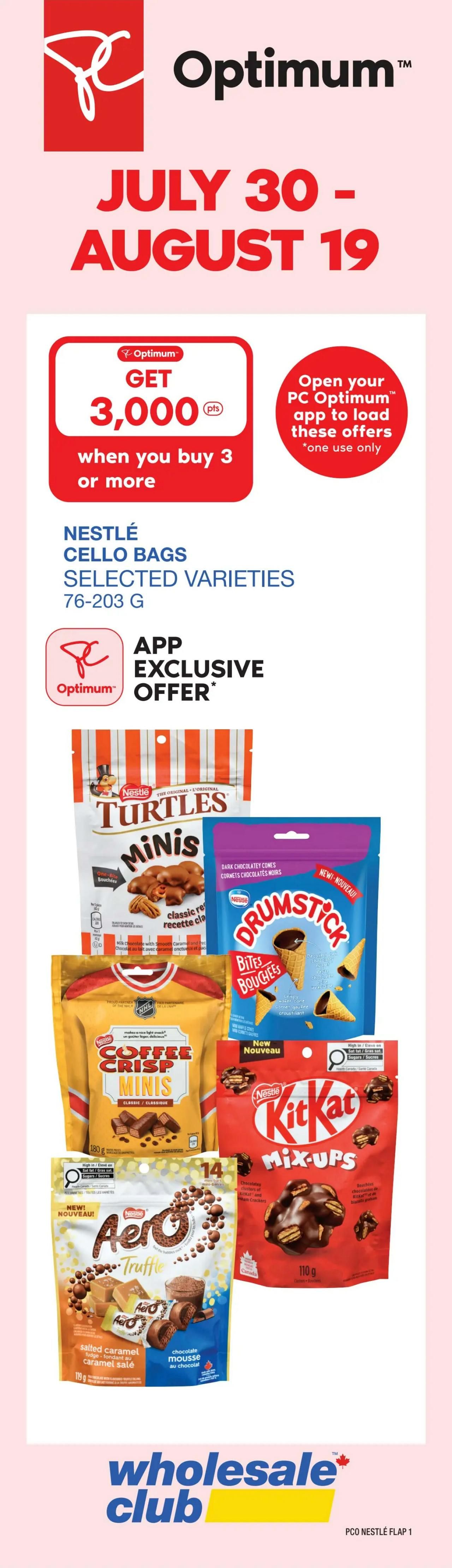 Wholesale Club (West) Flyer July 30 to August 5
