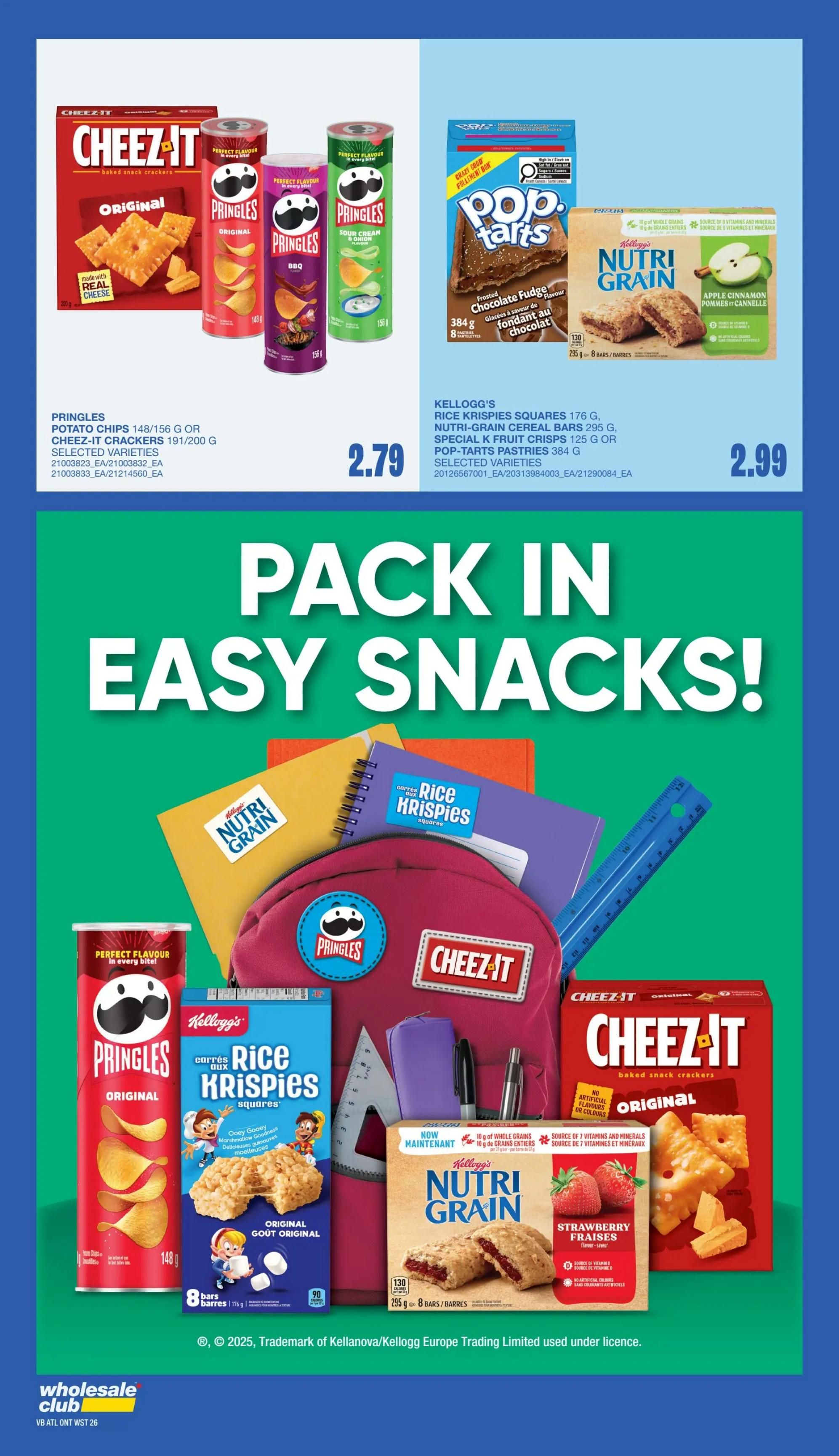 Wholesale Club (West) Flyer July 30 to August 5
